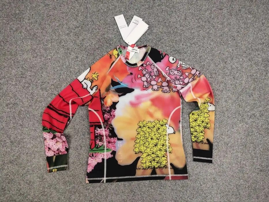 Peanuts Rare New Soulland x Peanuts All logo Alice Top Long Sleeve Size L / US 10 / IT 46 - 6 Thumbnail