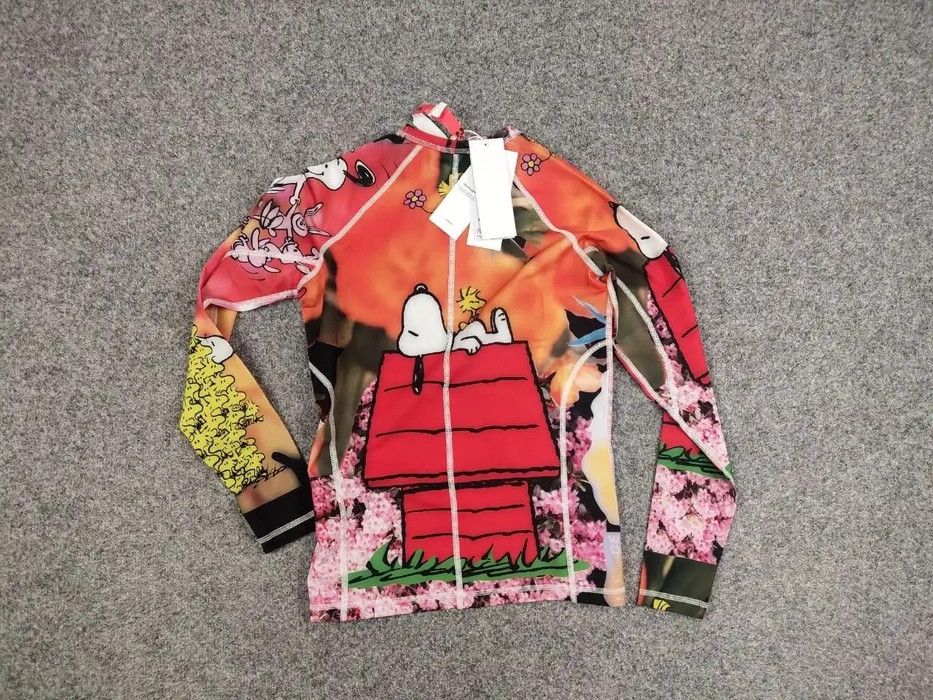 Peanuts Rare New Soulland x Peanuts All logo Alice Top Long Sleeve Size L / US 10 / IT 46 - 7 Thumbnail