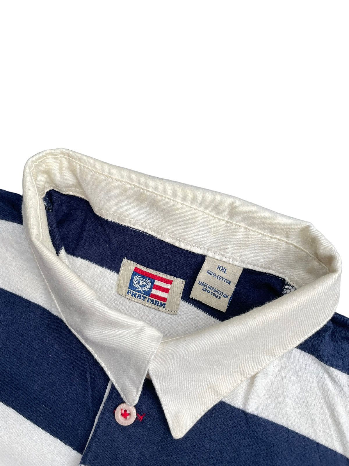Phat Farm Phat Farm Polo Rugby Tshirt Size US XL / EU 56 / 4 - 5 Thumbnail
