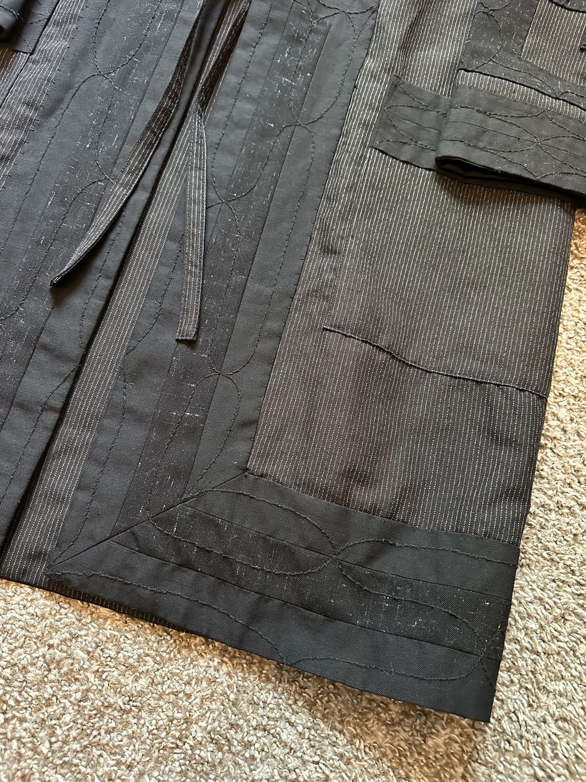 Visvim SS17 Ruunpe Coat Pinstripe Size US XL / EU 56 / 4 - 4 Thumbnail