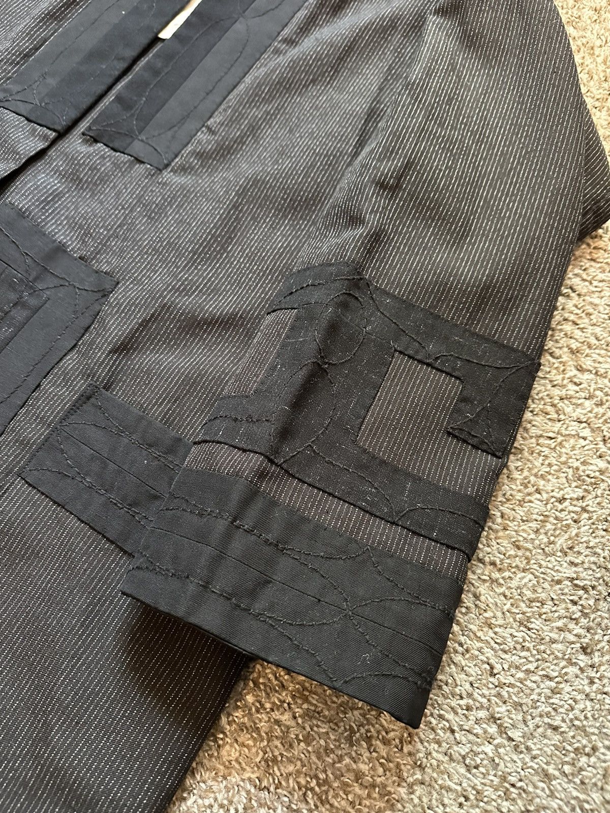Visvim SS17 Ruunpe Coat Pinstripe Size US XL / EU 56 / 4 - 5 Thumbnail