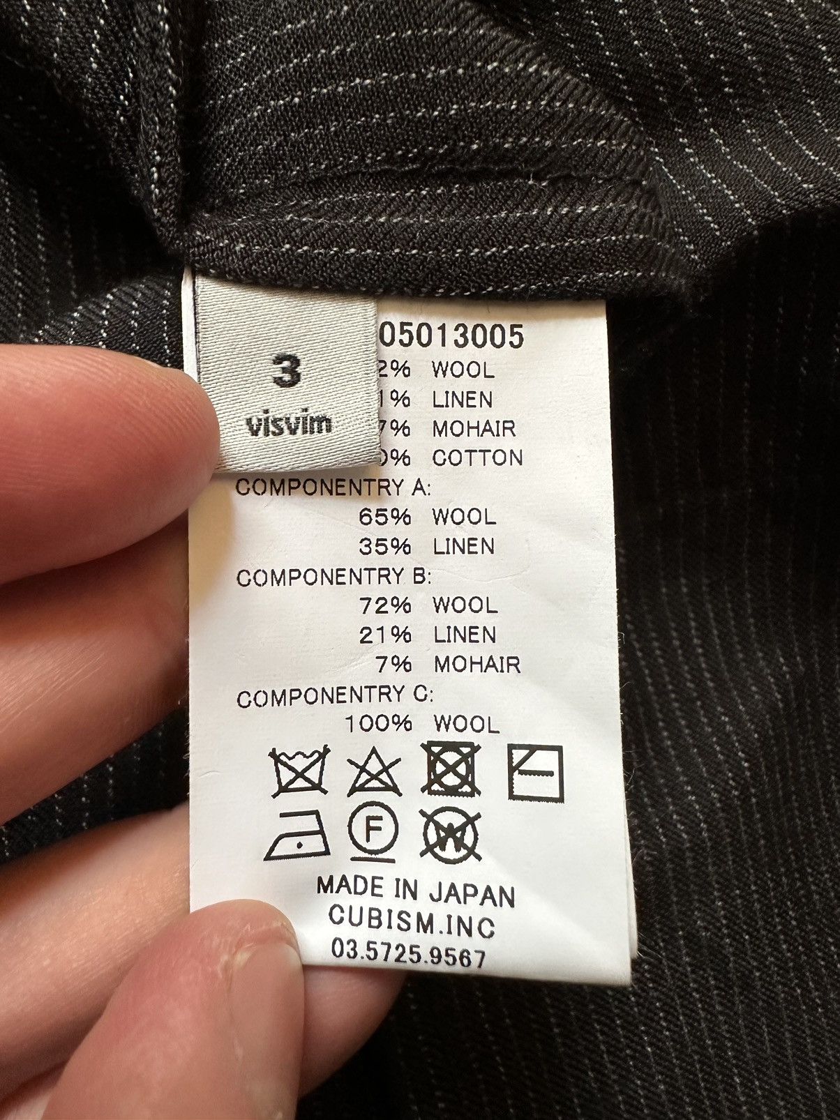 Visvim SS17 Ruunpe Coat Pinstripe Size US XL / EU 56 / 4 - 10 Thumbnail