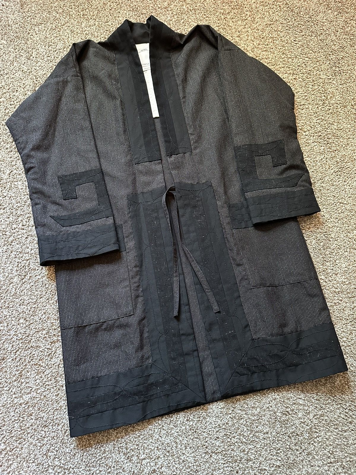 Visvim SS17 Ruunpe Coat Pinstripe Size US XL / EU 56 / 4 - 3 Thumbnail