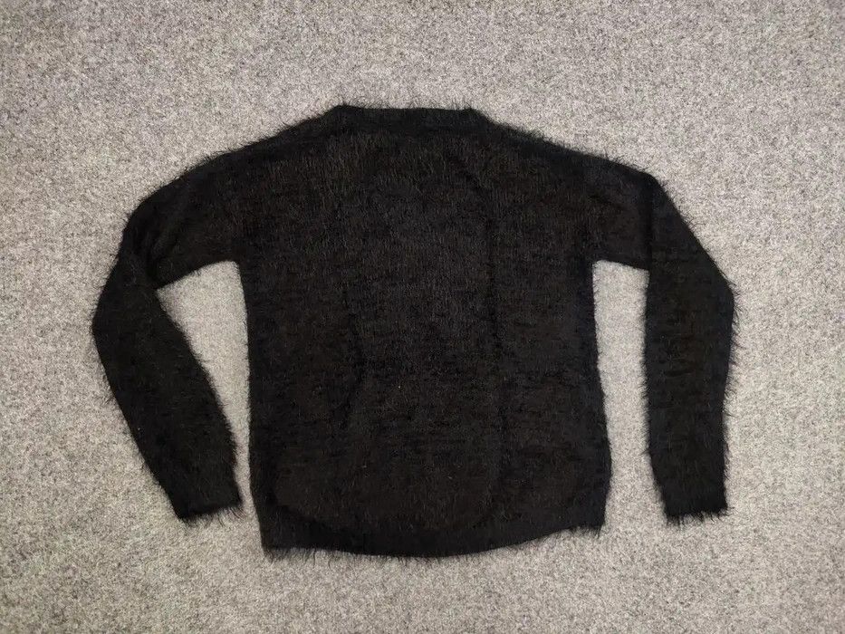 Other Vintage 90's Japanese Black Mohair Style Fuzzy Sweater Size M / US 6-8 / IT 42-44 - 6 Thumbnail