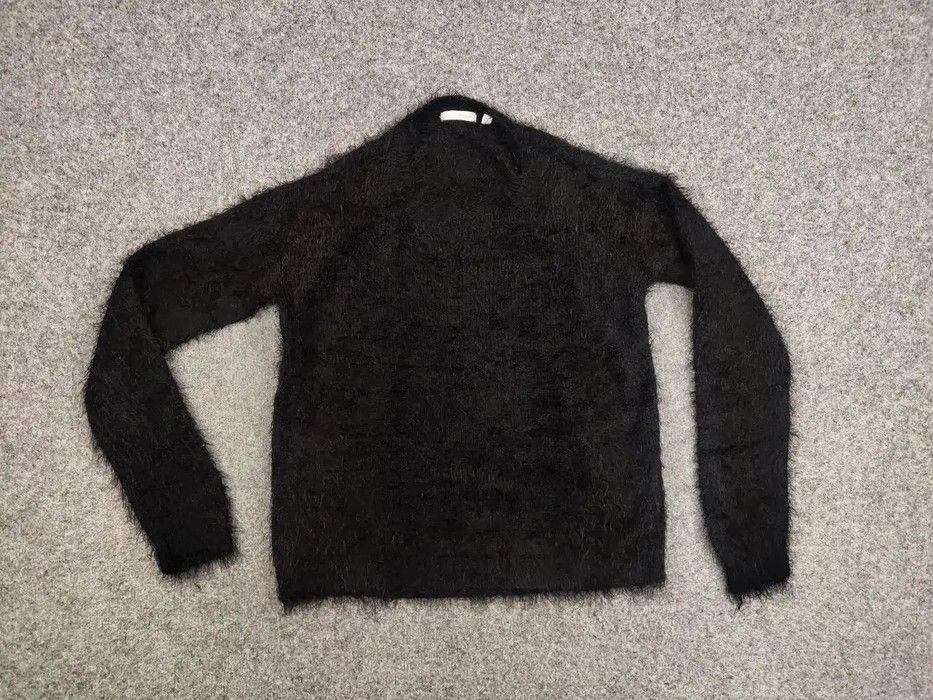 Other Vintage 90's Japanese Black Mohair Style Fuzzy Sweater Size M / US 6-8 / IT 42-44 - 5 Thumbnail