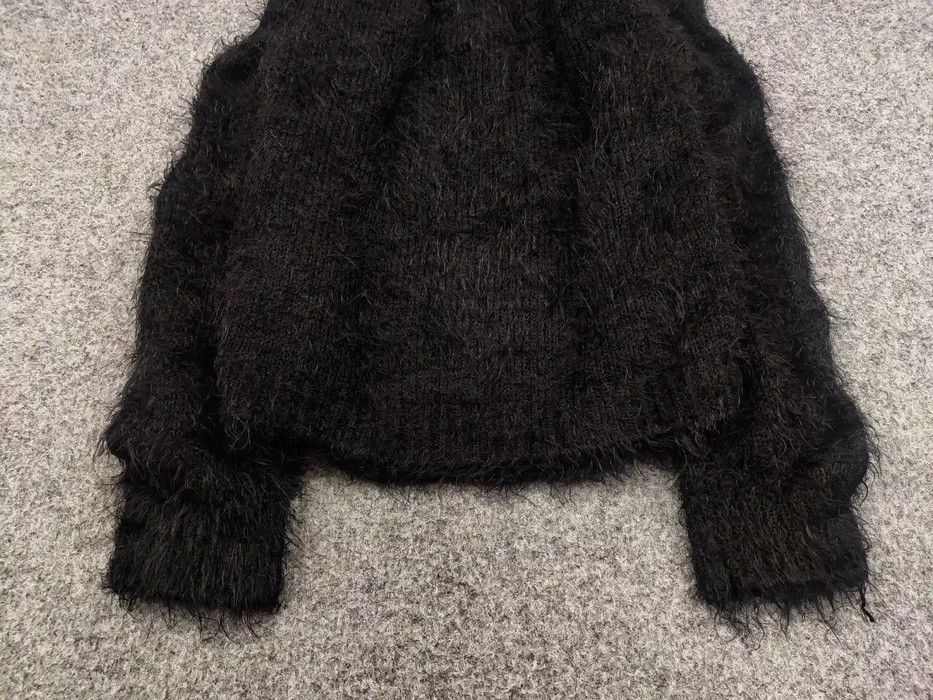 Other Vintage 90's Japanese Black Mohair Style Fuzzy Sweater Size M / US 6-8 / IT 42-44 - 4 Thumbnail