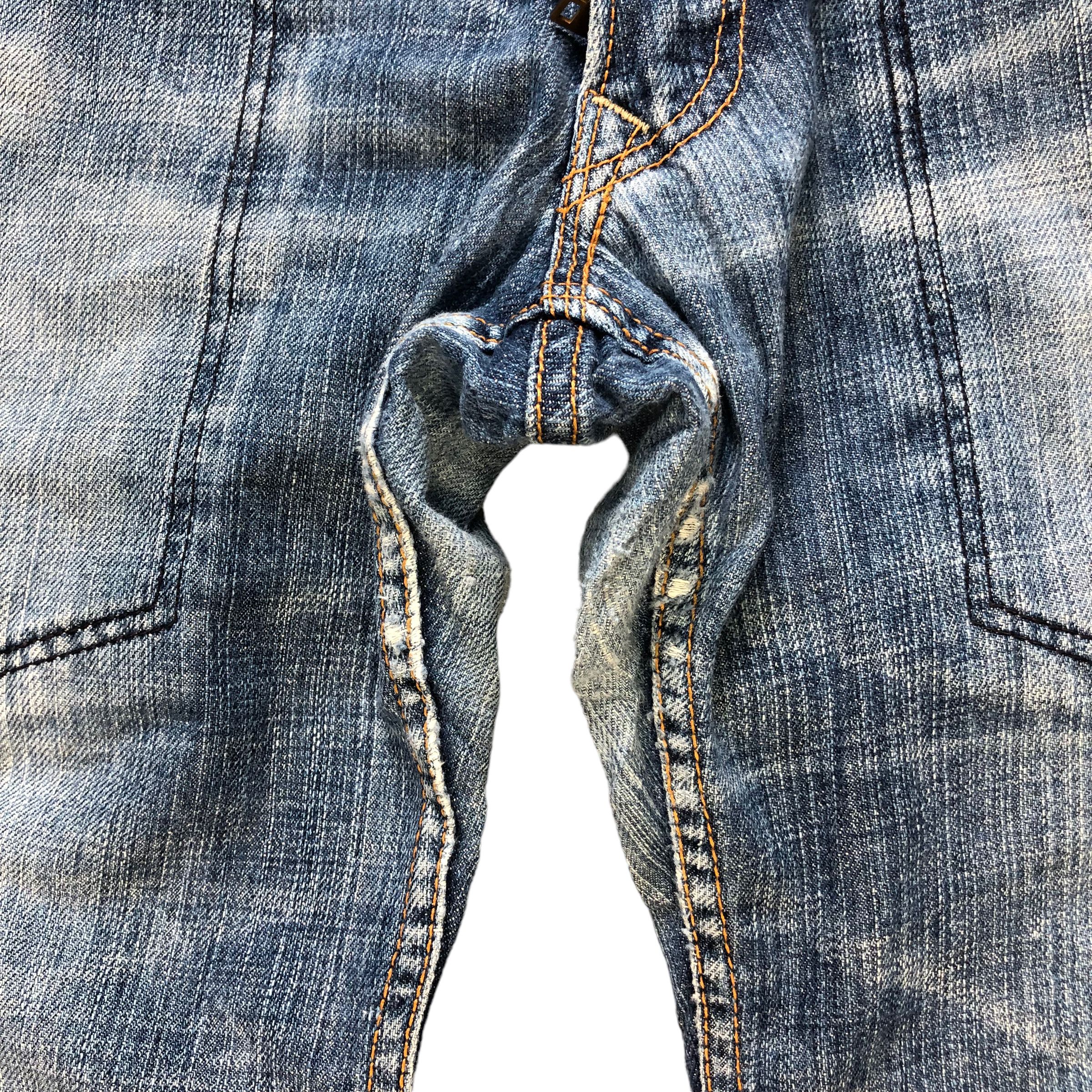 Japanese Brand BLUE WAY MODERN VINTAGE UNION MADE DENIM PANTS #7355-139 Size US 34 / EU 50 - 6 Thumbnail