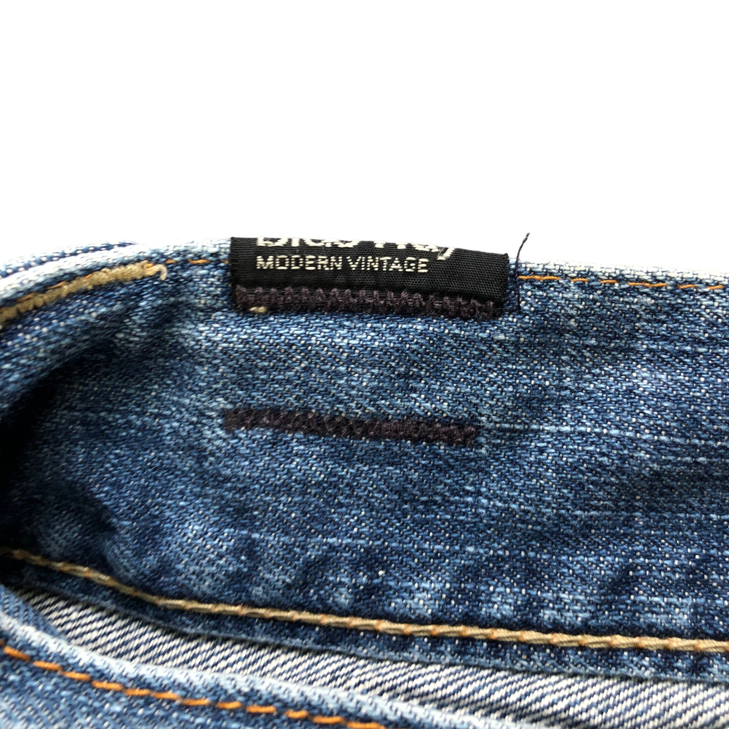 Japanese Brand BLUE WAY MODERN VINTAGE UNION MADE DENIM PANTS #7355-139 Size US 34 / EU 50 - 10 Thumbnail