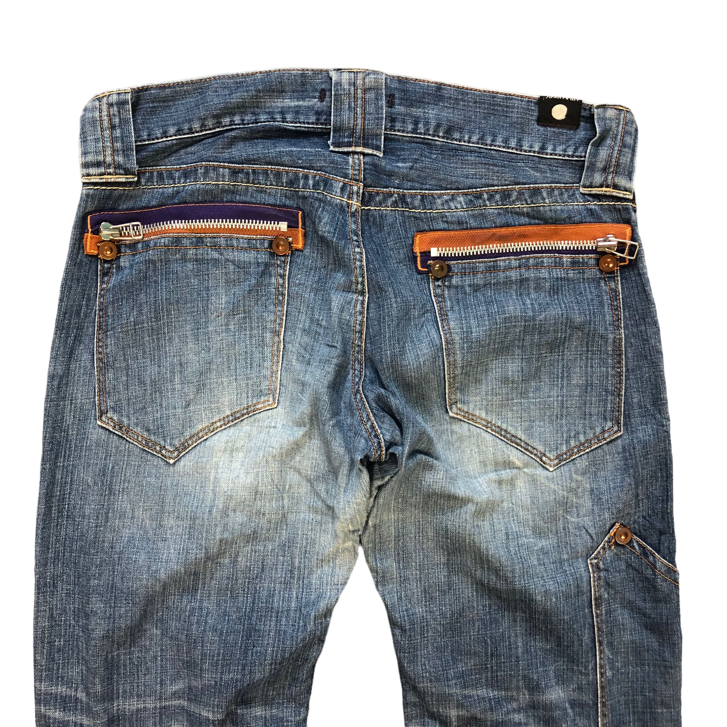 Japanese Brand BLUE WAY MODERN VINTAGE UNION MADE DENIM PANTS #7355-139 Size US 34 / EU 50 - 15 Thumbnail