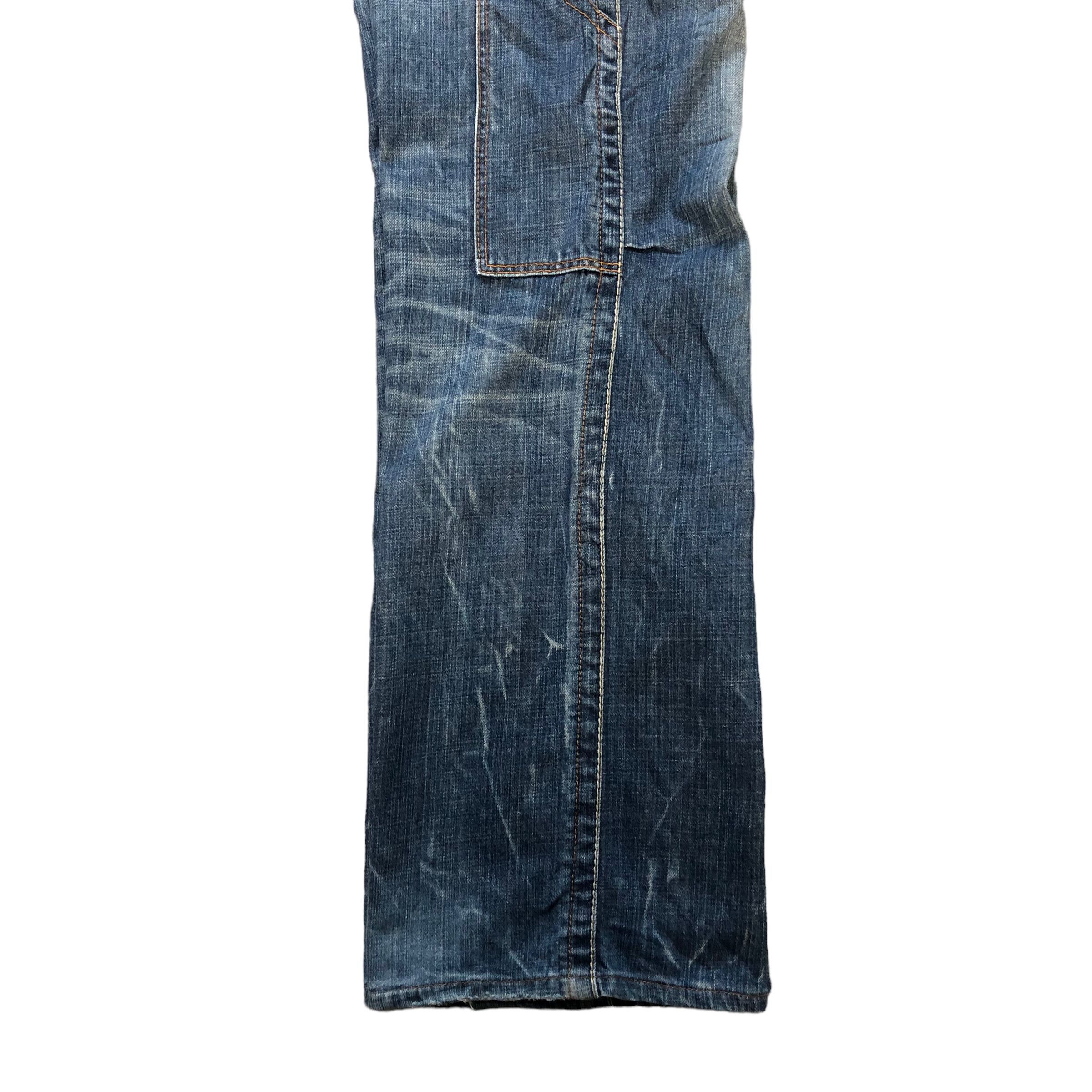 Japanese Brand BLUE WAY MODERN VINTAGE UNION MADE DENIM PANTS #7355-139 Size US 34 / EU 50 - 22 Thumbnail