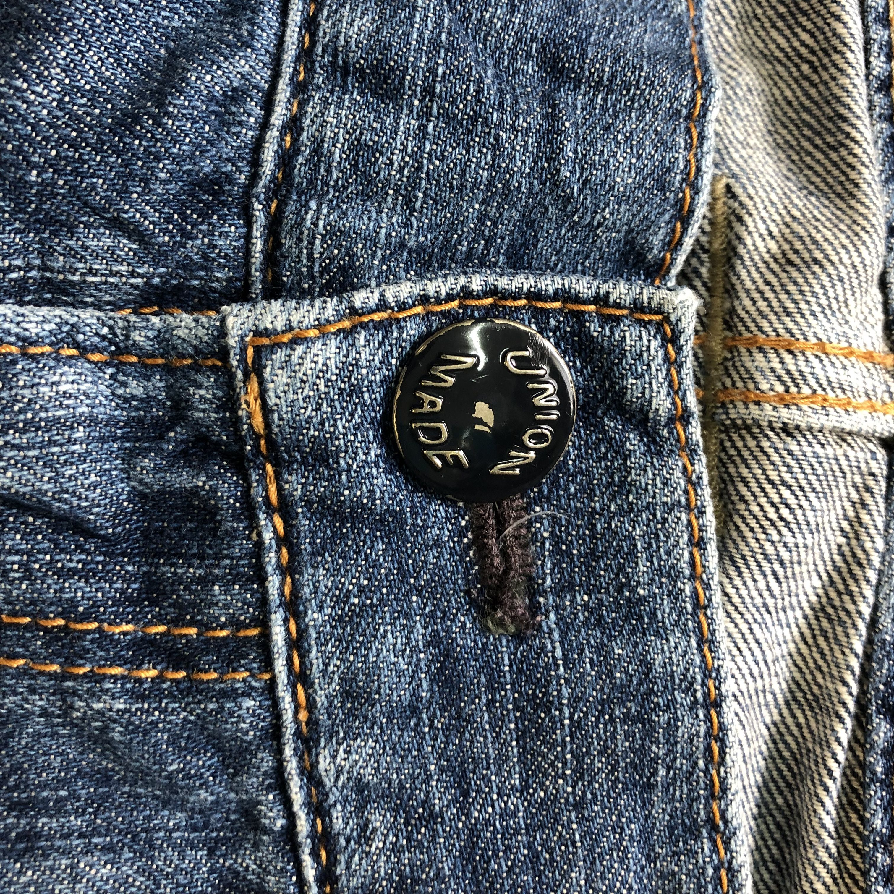 Japanese Brand BLUE WAY MODERN VINTAGE UNION MADE DENIM PANTS #7355-139 Size US 34 / EU 50 - 4 Thumbnail