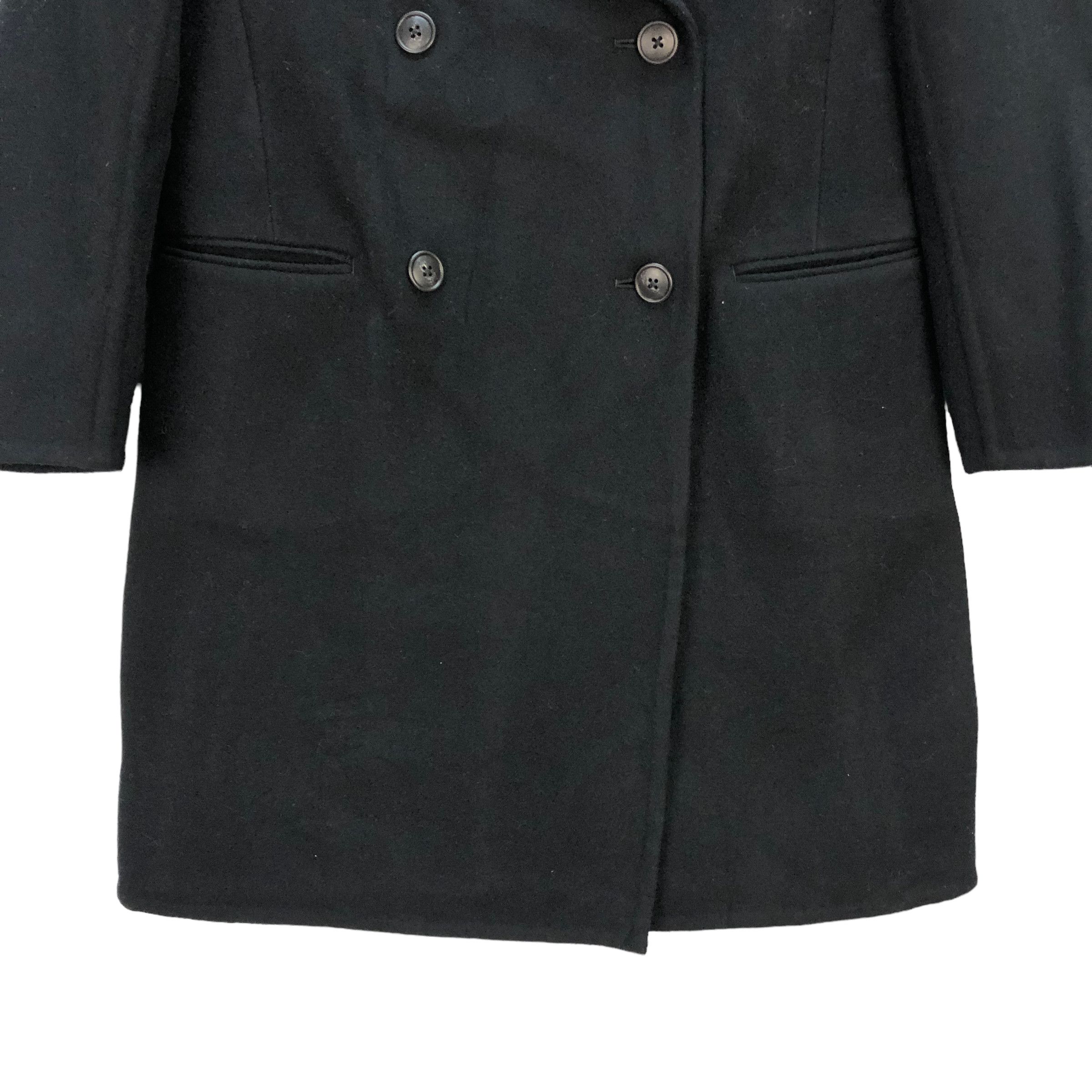 Jil Sander × Uniqlo +J DOUBLE BREASTED WOOL COAT #7367-139 Size US S / EU 44-46 / 1 - 3 Thumbnail