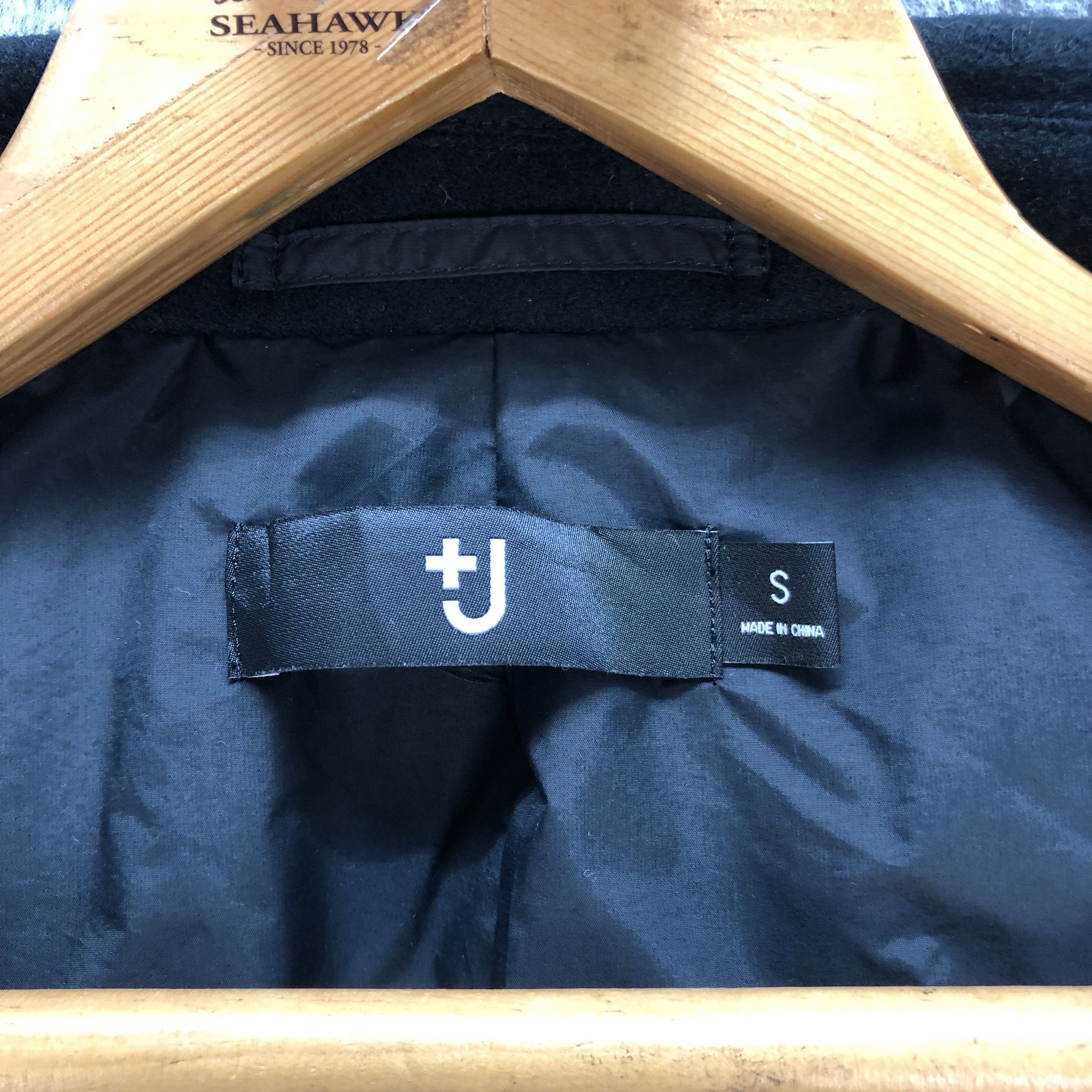 Jil Sander × Uniqlo +J DOUBLE BREASTED WOOL COAT #7367-139 Size US S / EU 44-46 / 1 - 7 Thumbnail