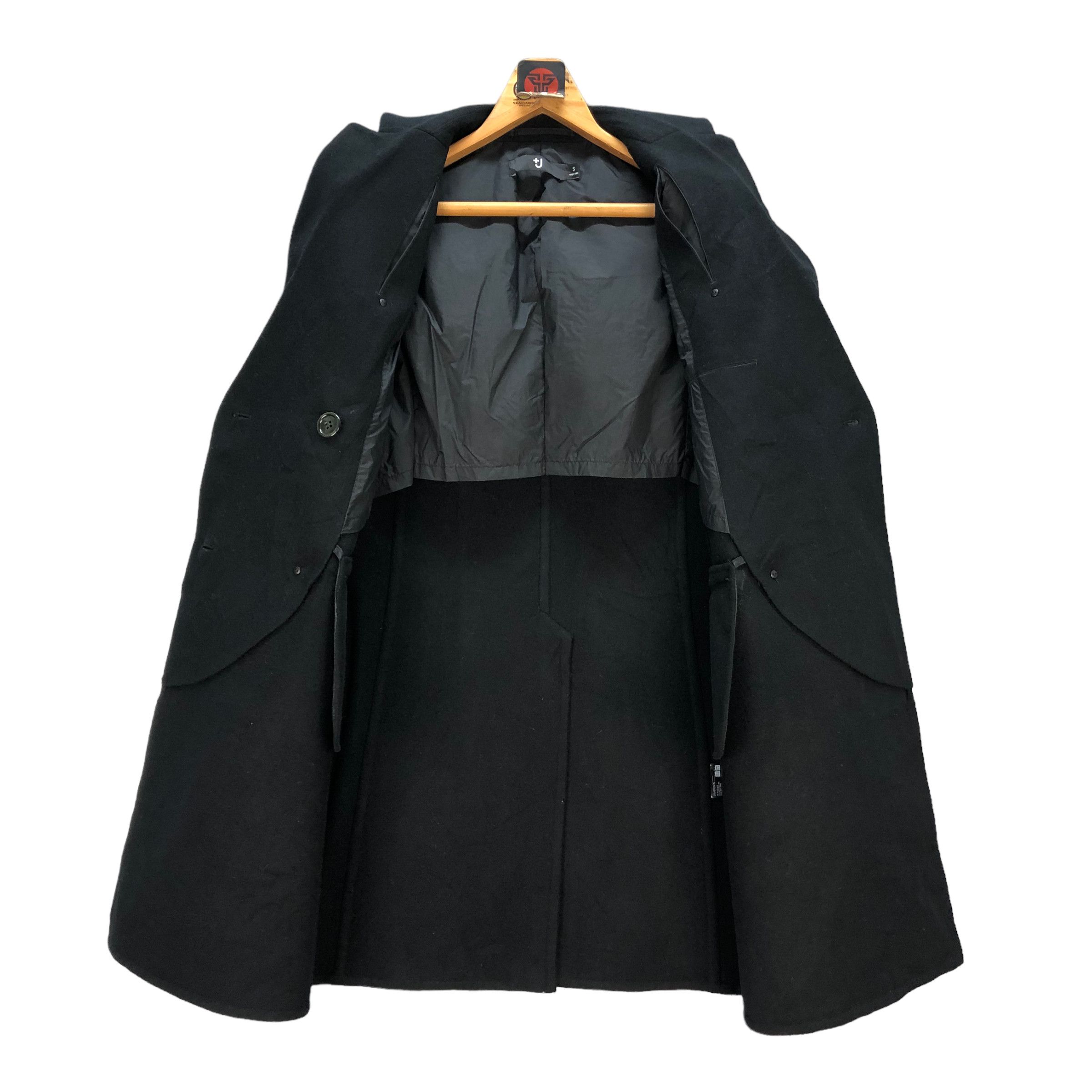 Jil Sander × Uniqlo +J DOUBLE BREASTED WOOL COAT #7367-139 Size US S / EU 44-46 / 1 - 6 Thumbnail