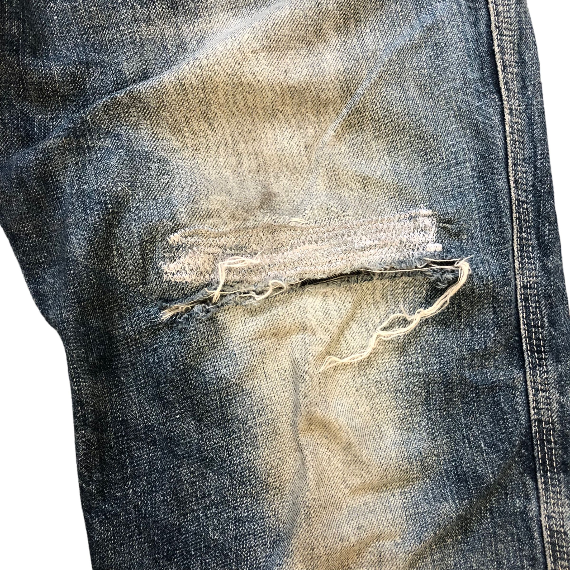 Vanson Leathers VANSON LEATHER TFOA BIG LOGO DENIM PANTS #7359-139 Size US 40 / EU 56 - 17 Thumbnail