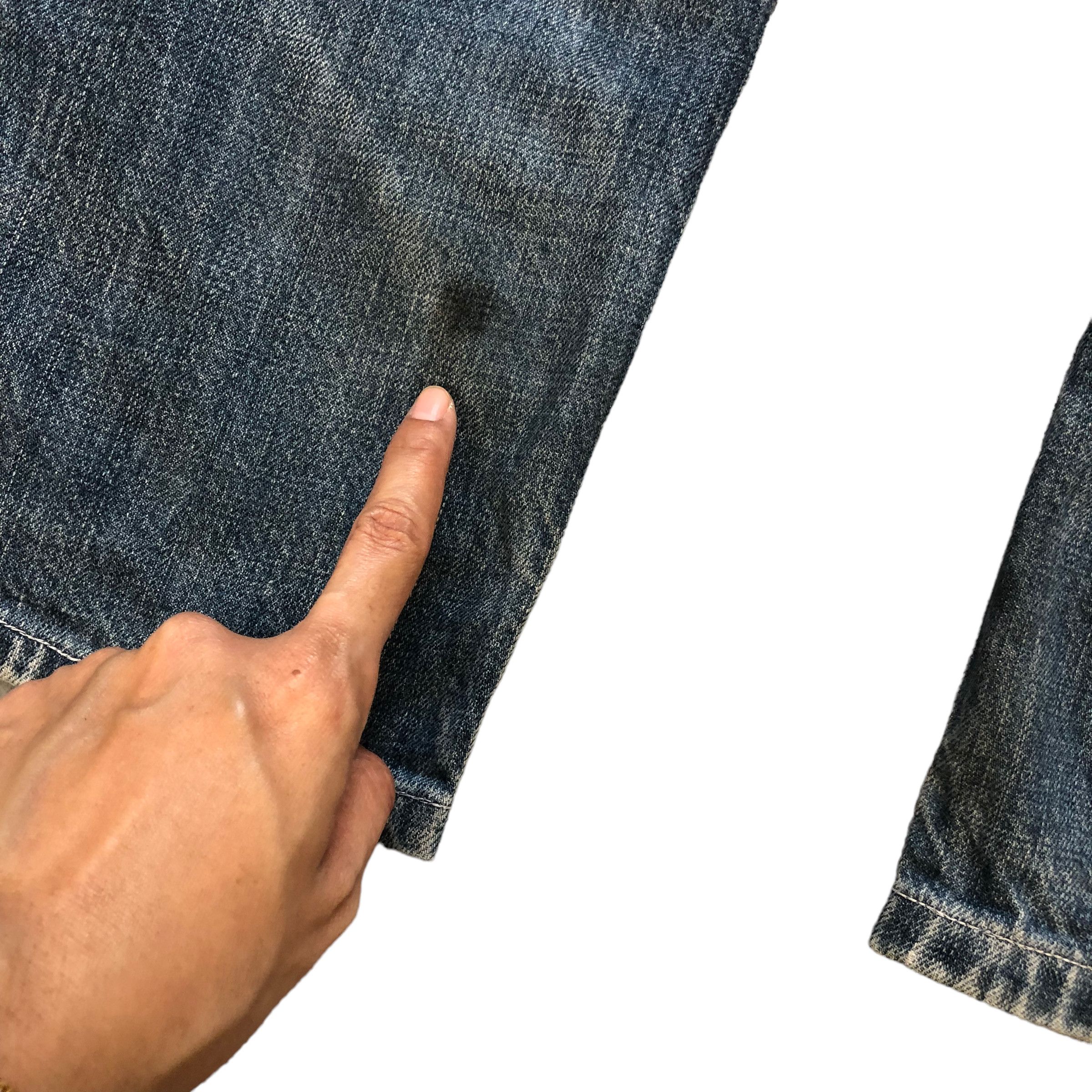 Vanson Leathers VANSON LEATHER TFOA BIG LOGO DENIM PANTS #7359-139 Size US 40 / EU 56 - 18 Thumbnail