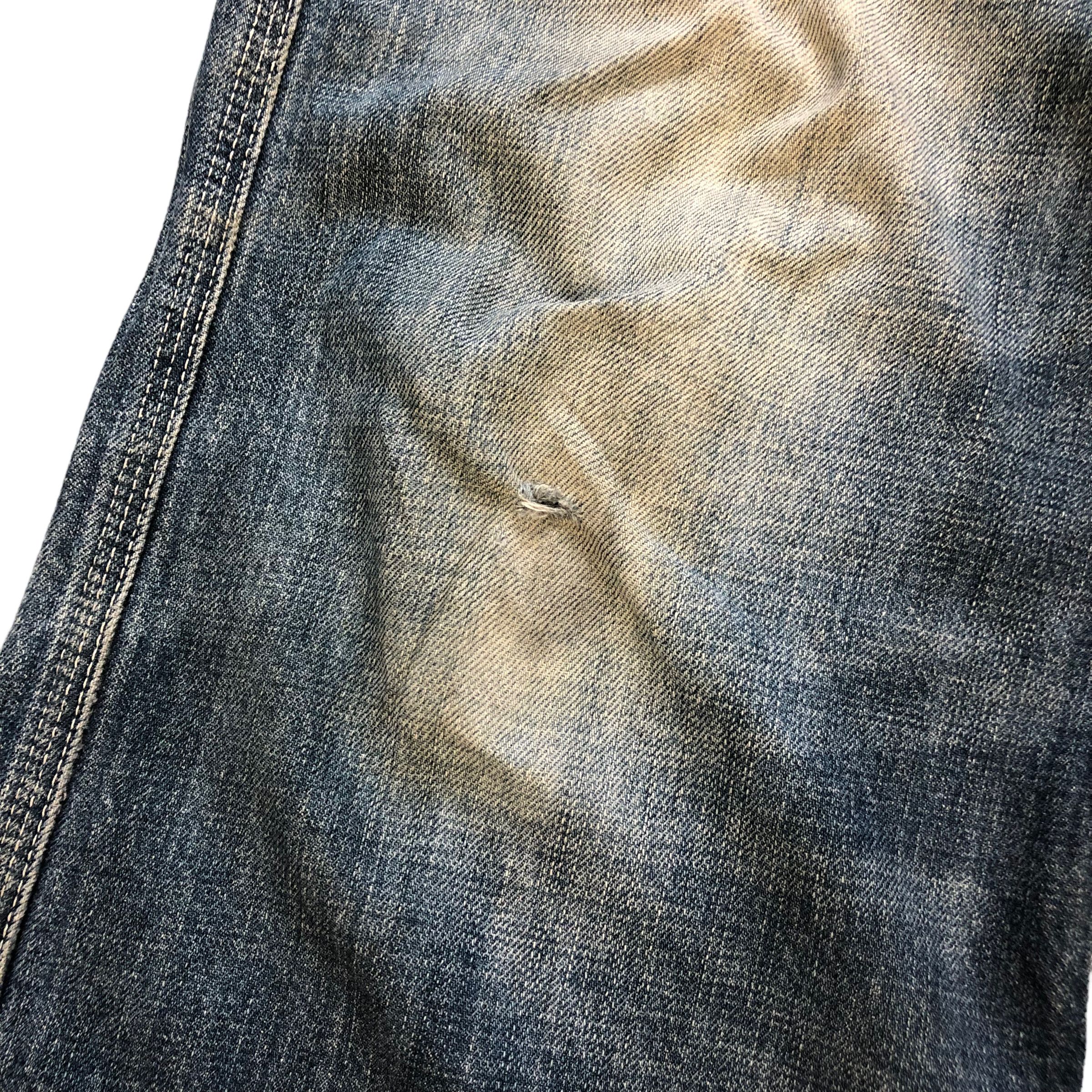 Vanson Leathers VANSON LEATHER TFOA BIG LOGO DENIM PANTS #7359-139 Size US 40 / EU 56 - 16 Thumbnail