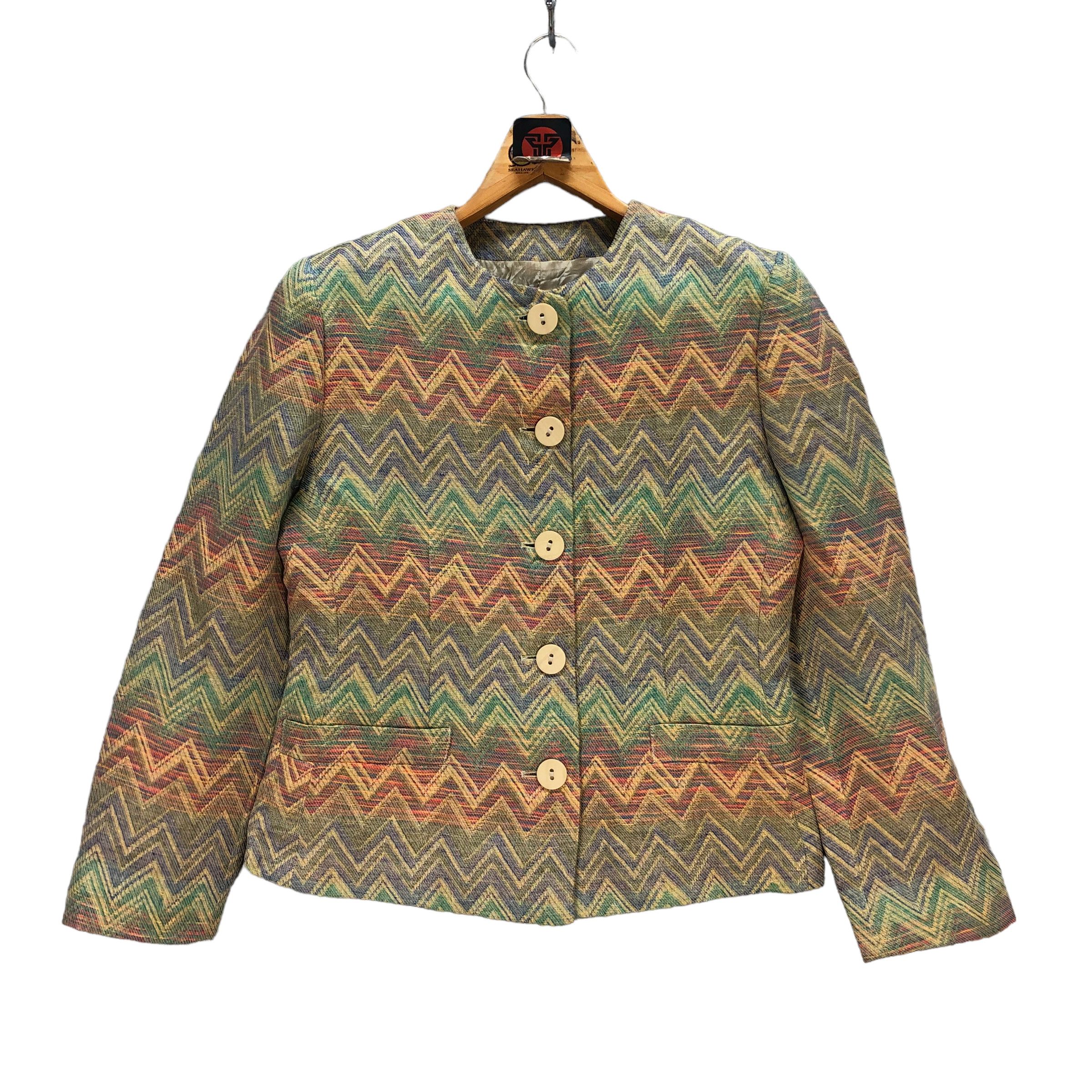 Missoni MISSONI DONNA COAT JACKET #7368-139 Size M / US 6-8 / IT 42-44 - 1 Thumbnail