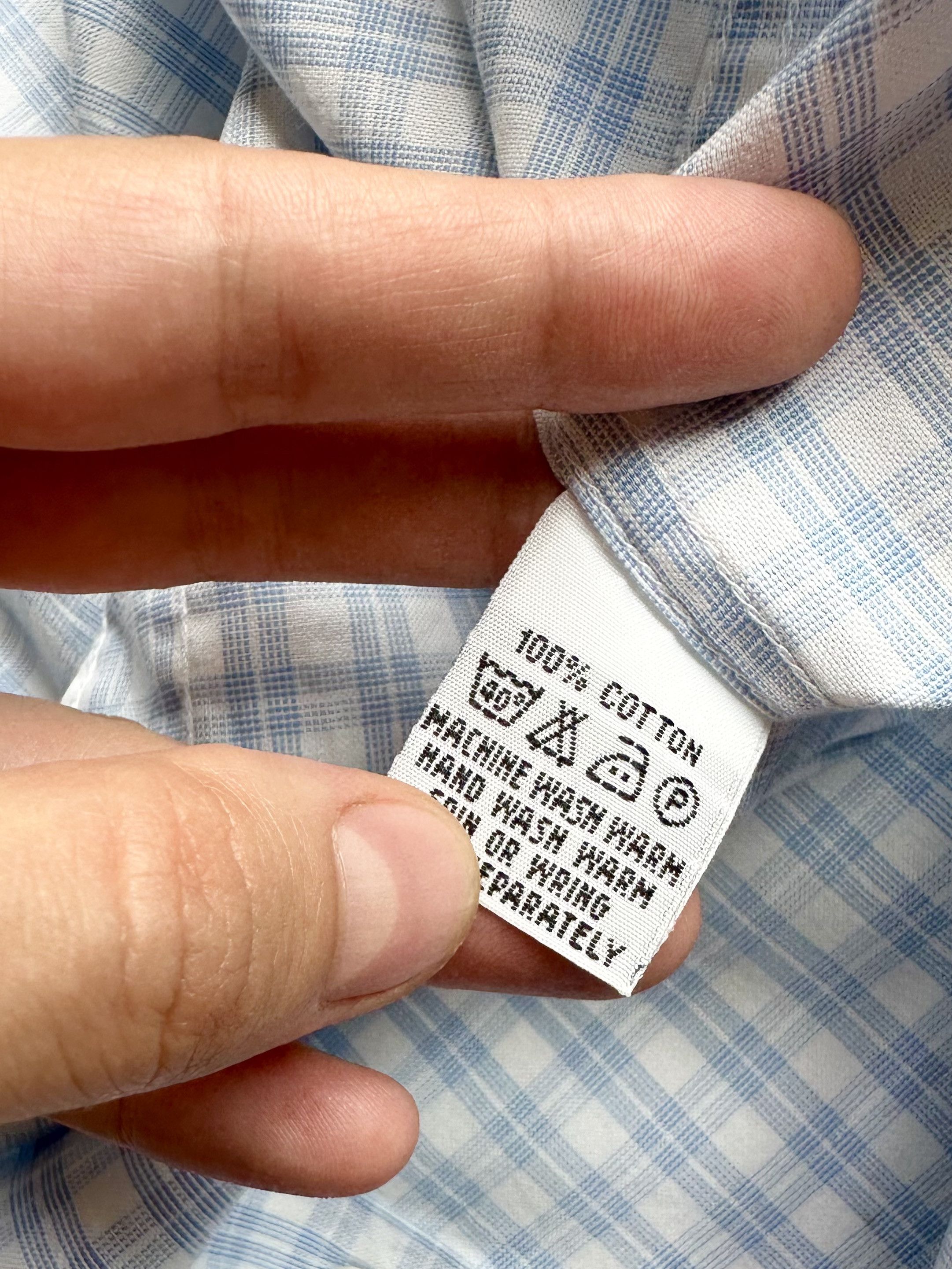 Burberry Vintage Thomas Burberry Check Shirt (XL) Size US XL / EU 56 / 4 - 4 Thumbnail