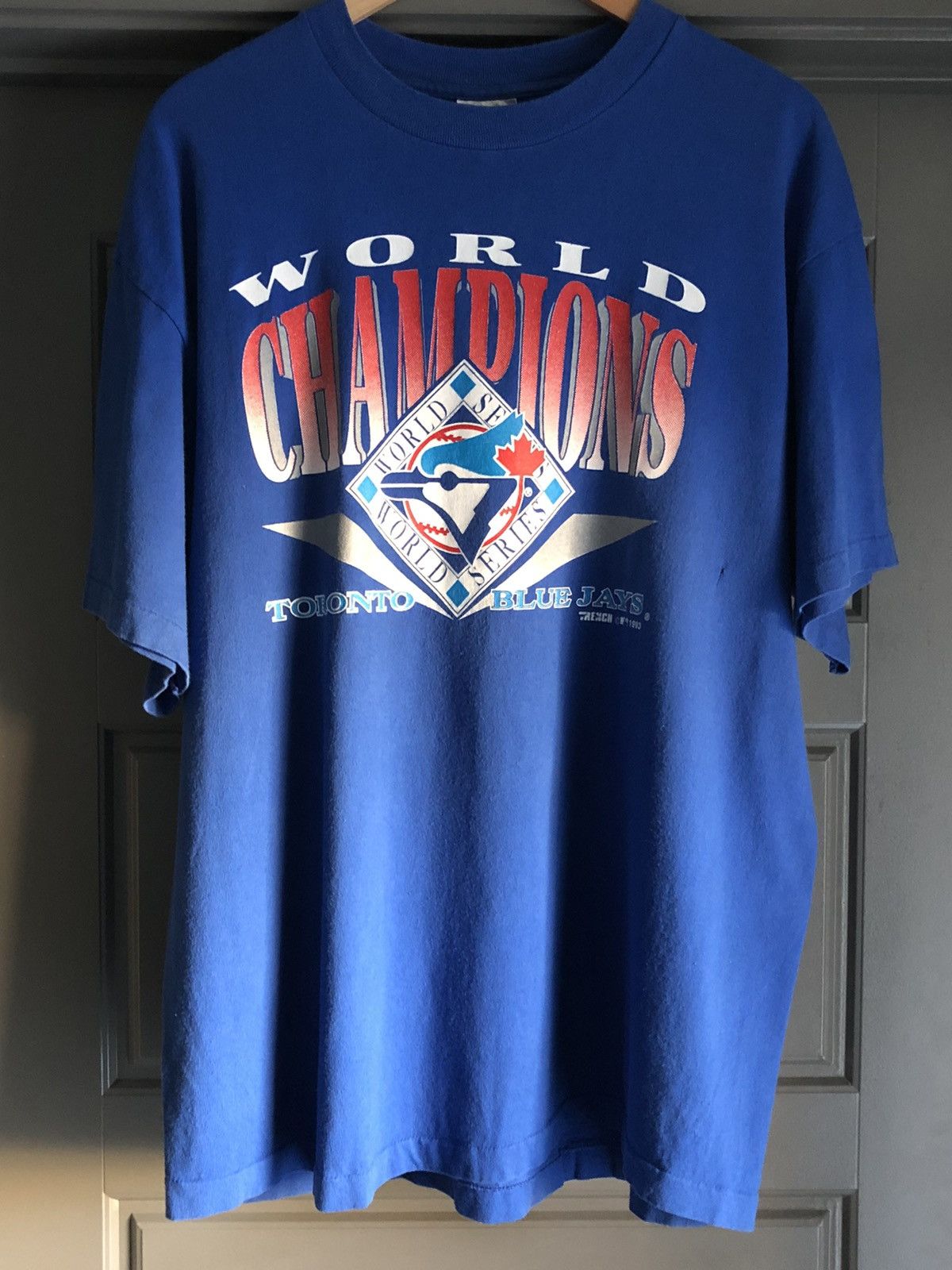 Lilmoxie — Toronto Blue Jays 1993 World Series Champions Vintage T Shirt XL  By Tr