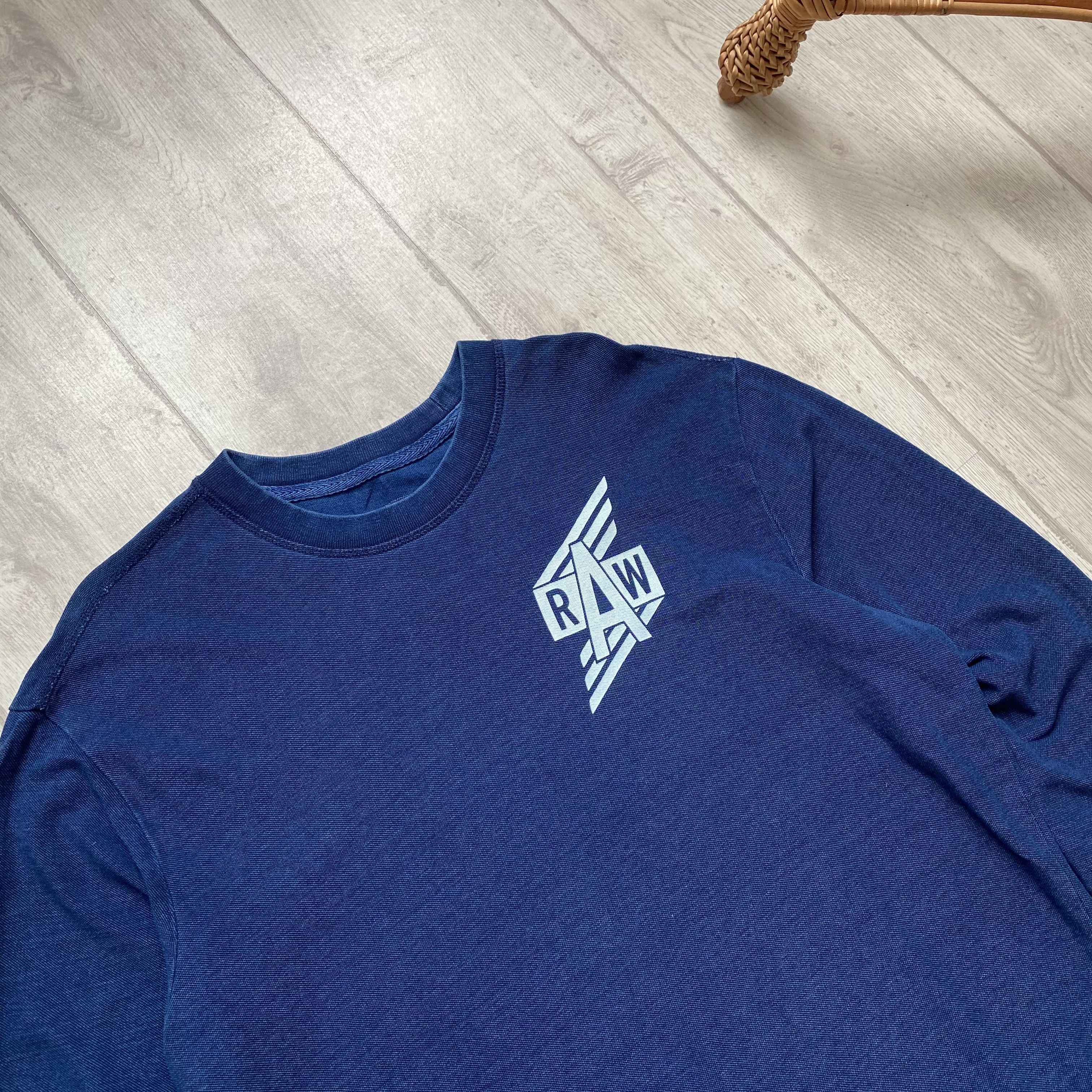 G-Star ⚙️G-Star Raw logo Sweatshirt longsleeve pullover Size US L / EU 52-54 / 3 - 4 Thumbnail