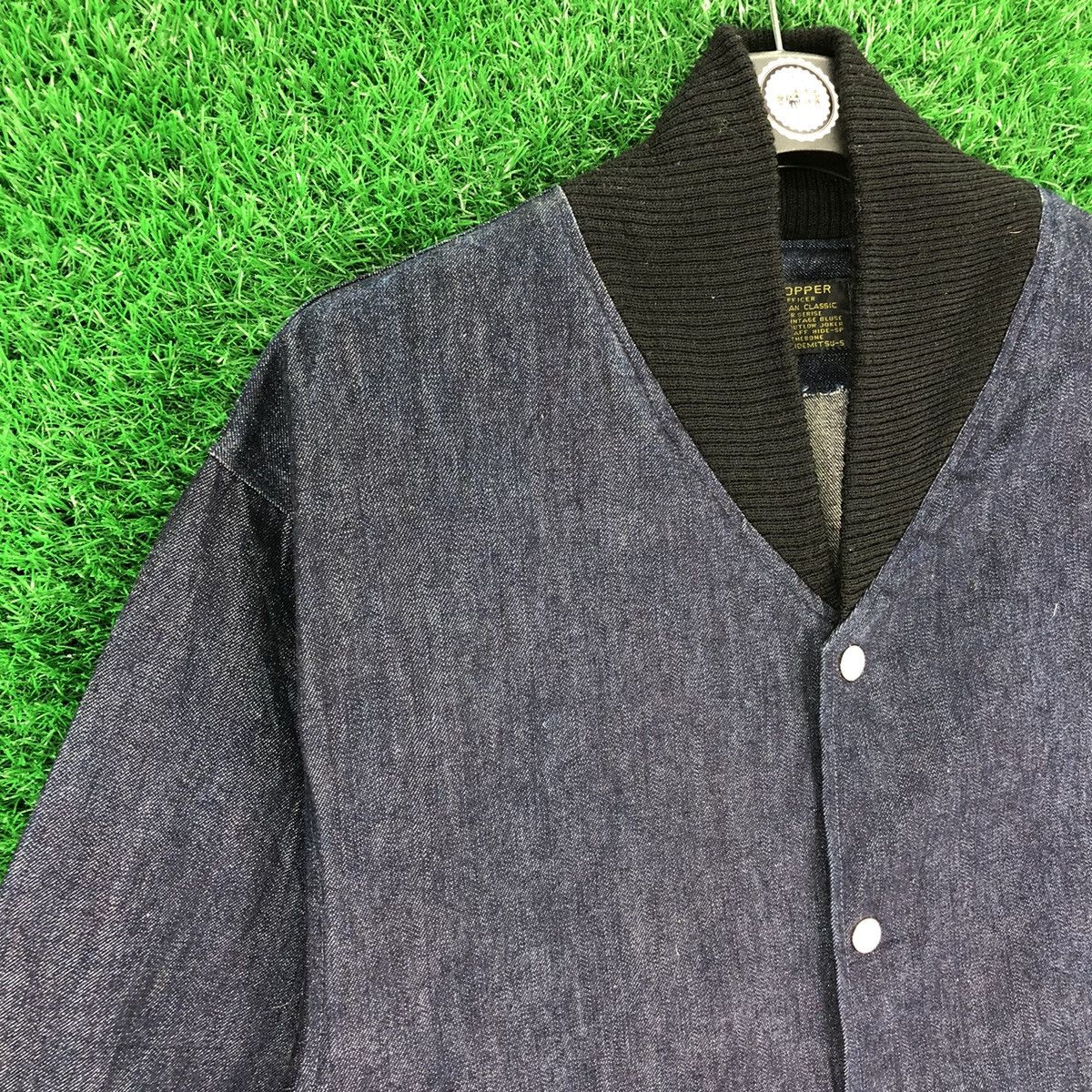 Vintage Denim Blouse by Chopper Officer American Classic