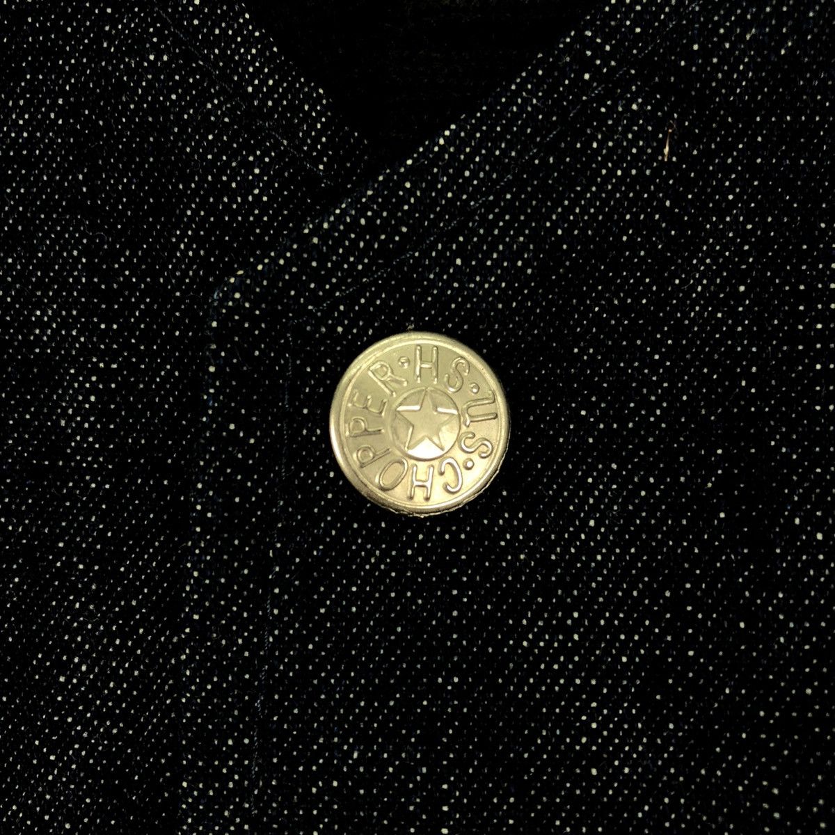 Vintage Denim Blouse by Chopper Officer American Classic