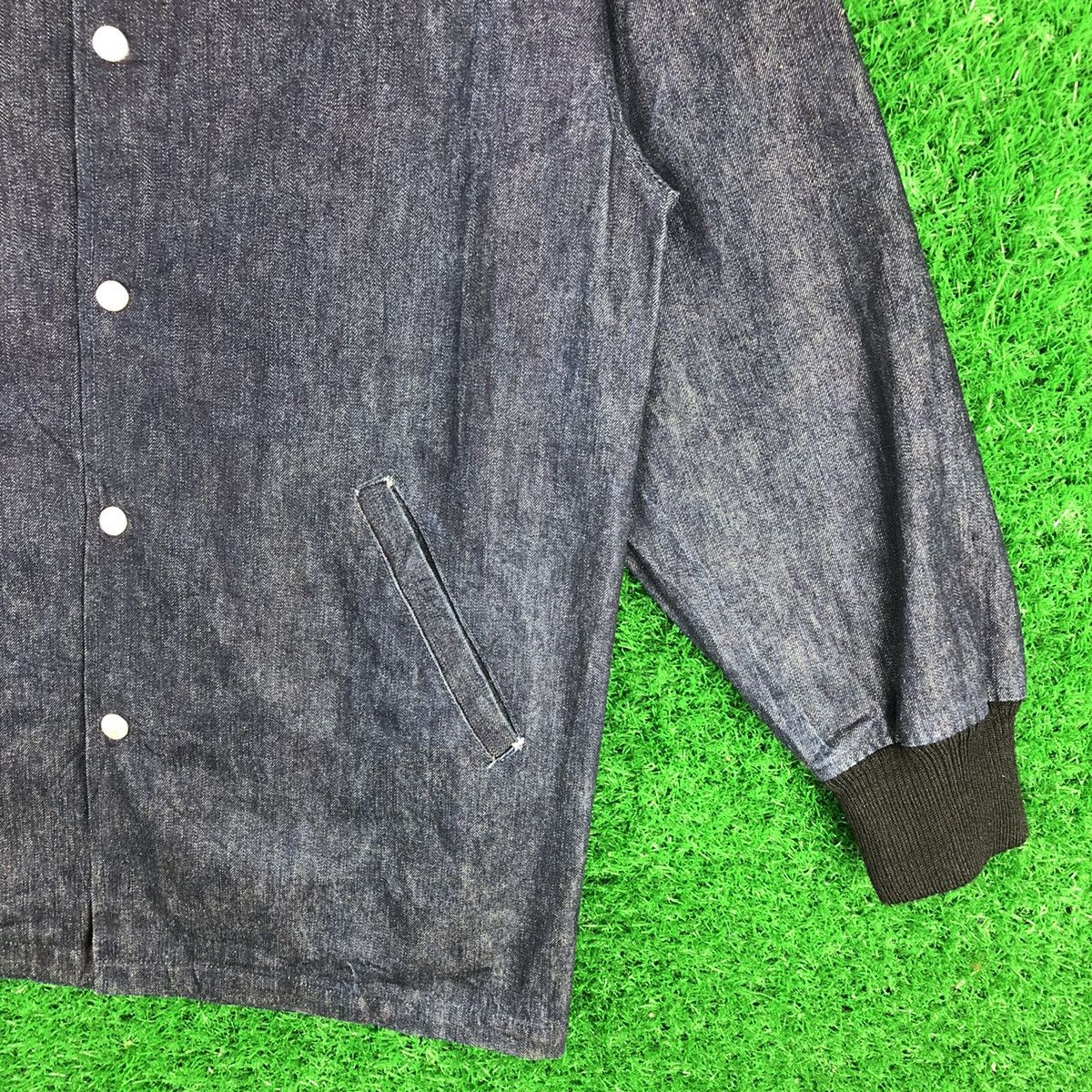 Vintage Denim Blouse by Chopper Officer American Classic
