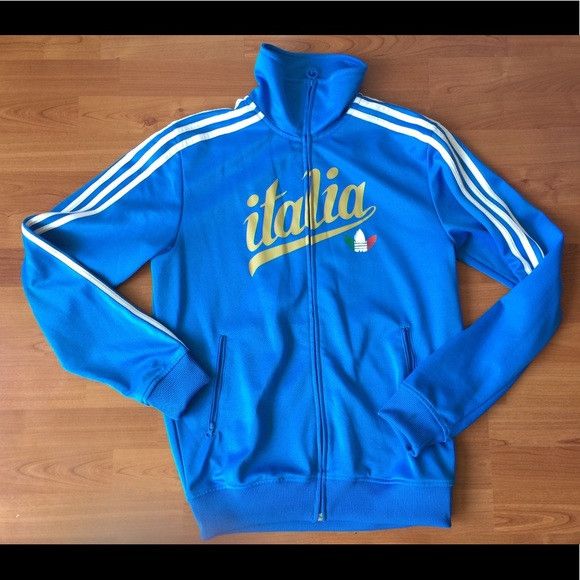 Adidas Adidas Blue Italia Italy Track Jacket | Grailed