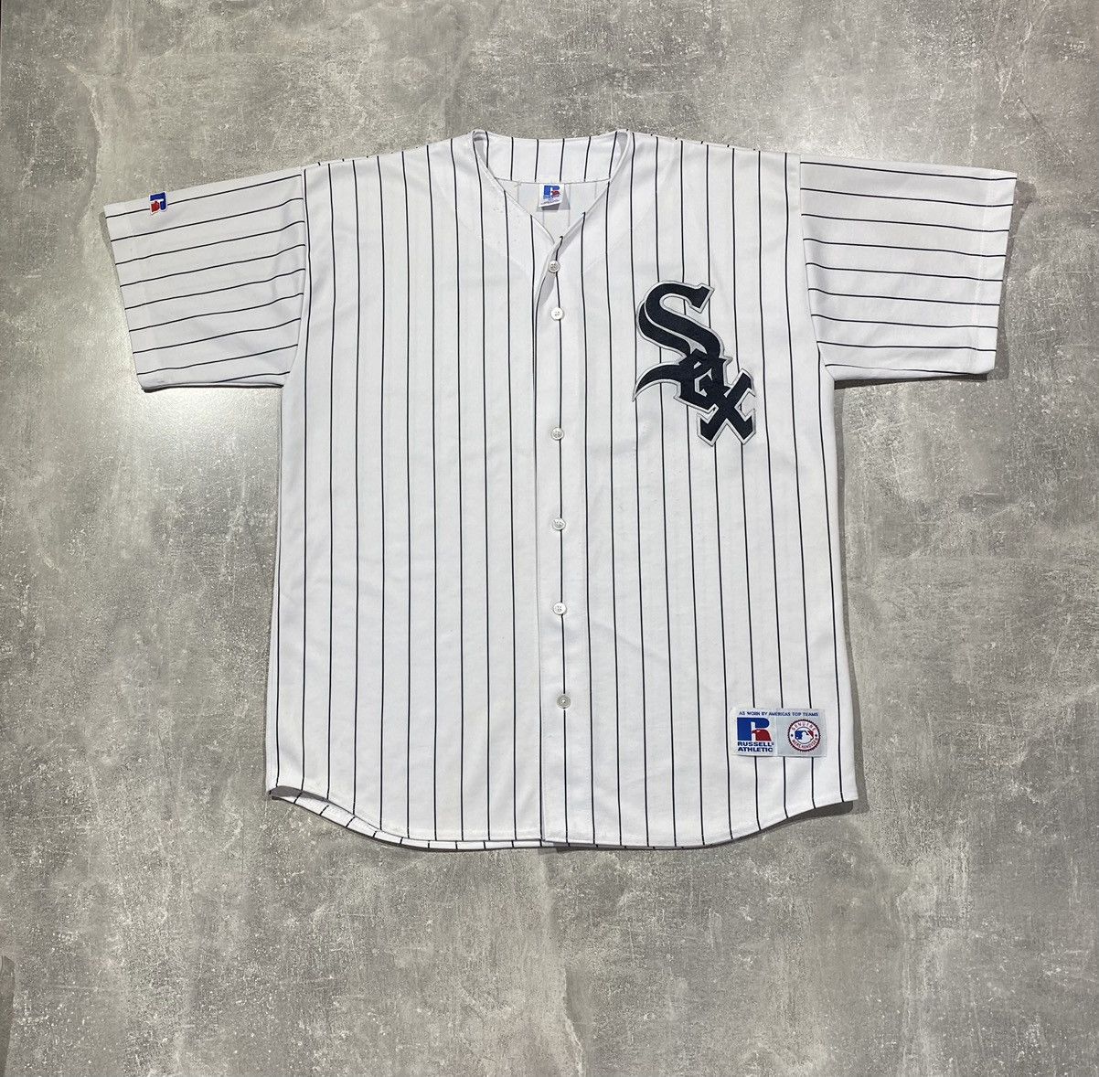 Majestic Authentic Size Medium White Sox Jersey 80s Jersey 