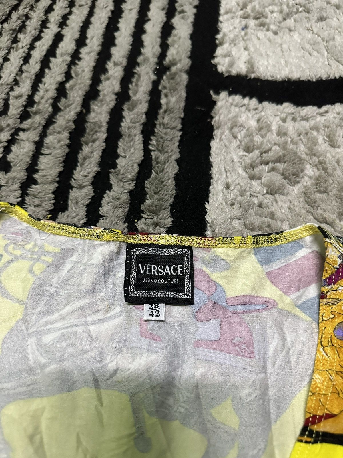 Designer × Versace Versace rock royalty the beatles sex pistols bodycon dress Size M / US 6-8 / IT 42-44 - 6 Thumbnail