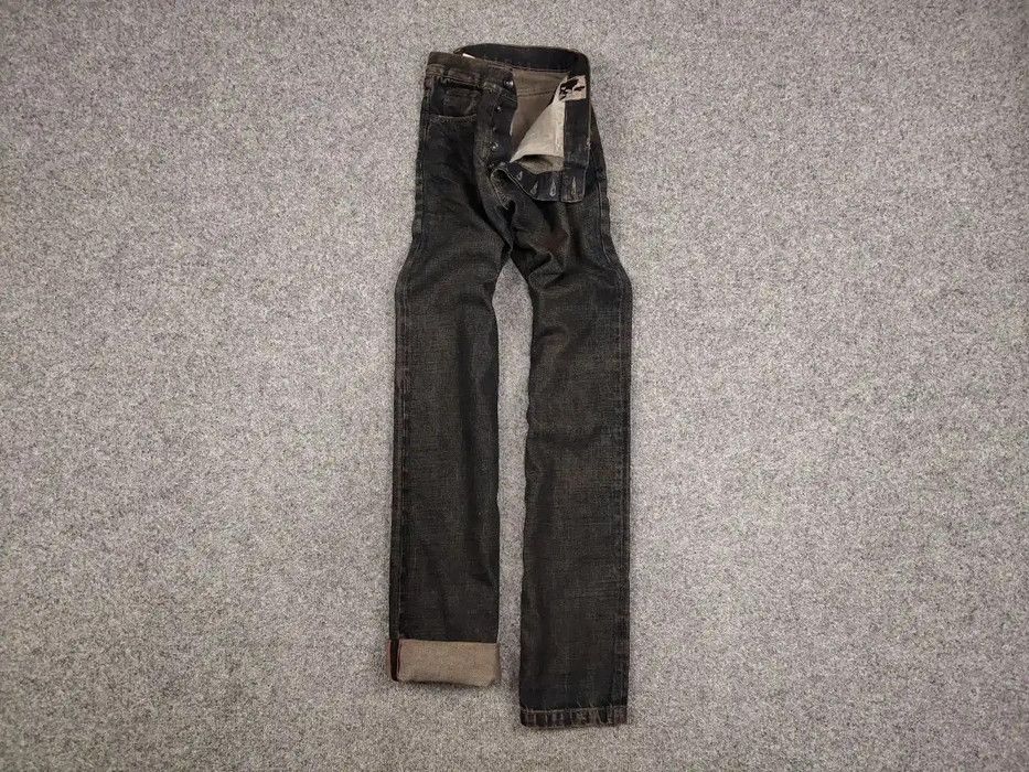 Rick Owens Rick Owens Drkshdw Berlin cut Dark Denim Selvage Jeans