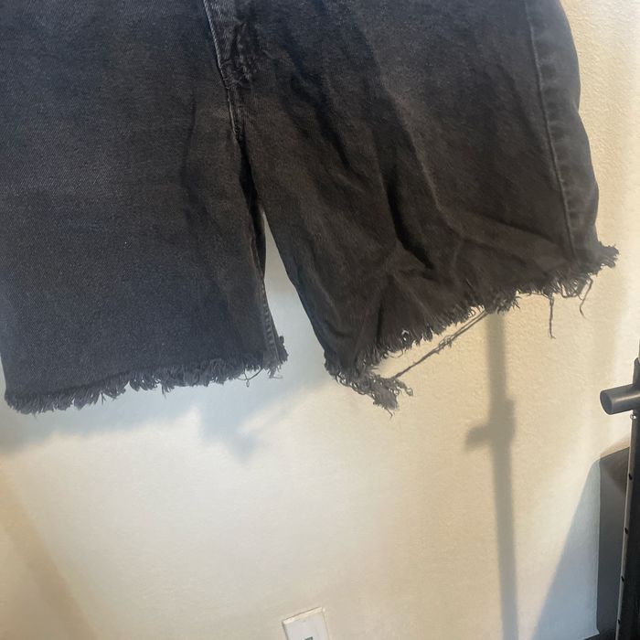 Vintage Levi’s Black Denim Shorts Grailed