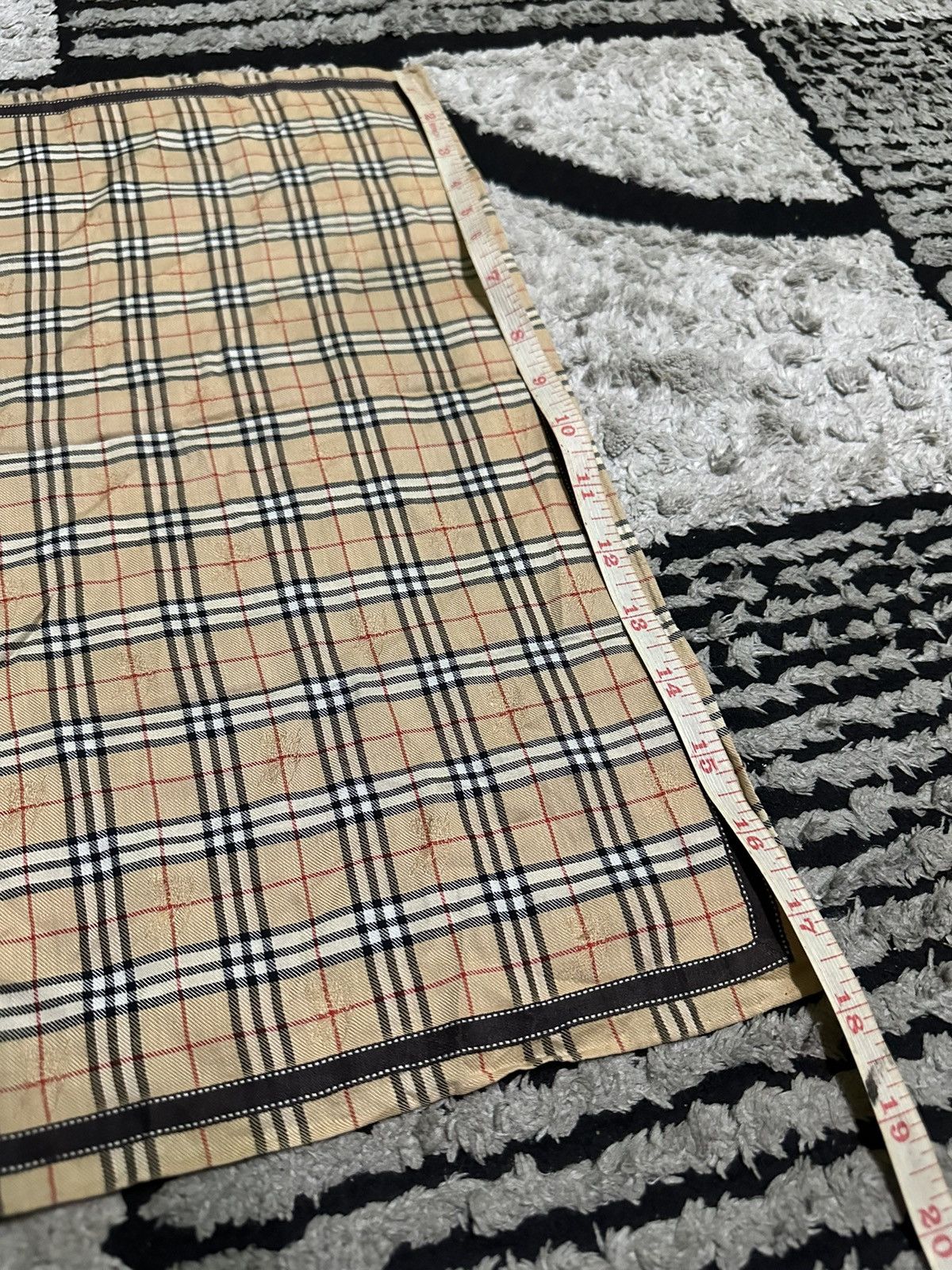 Burberry Burberry nova checked handkerchief Size ONE SIZE - 4 Thumbnail