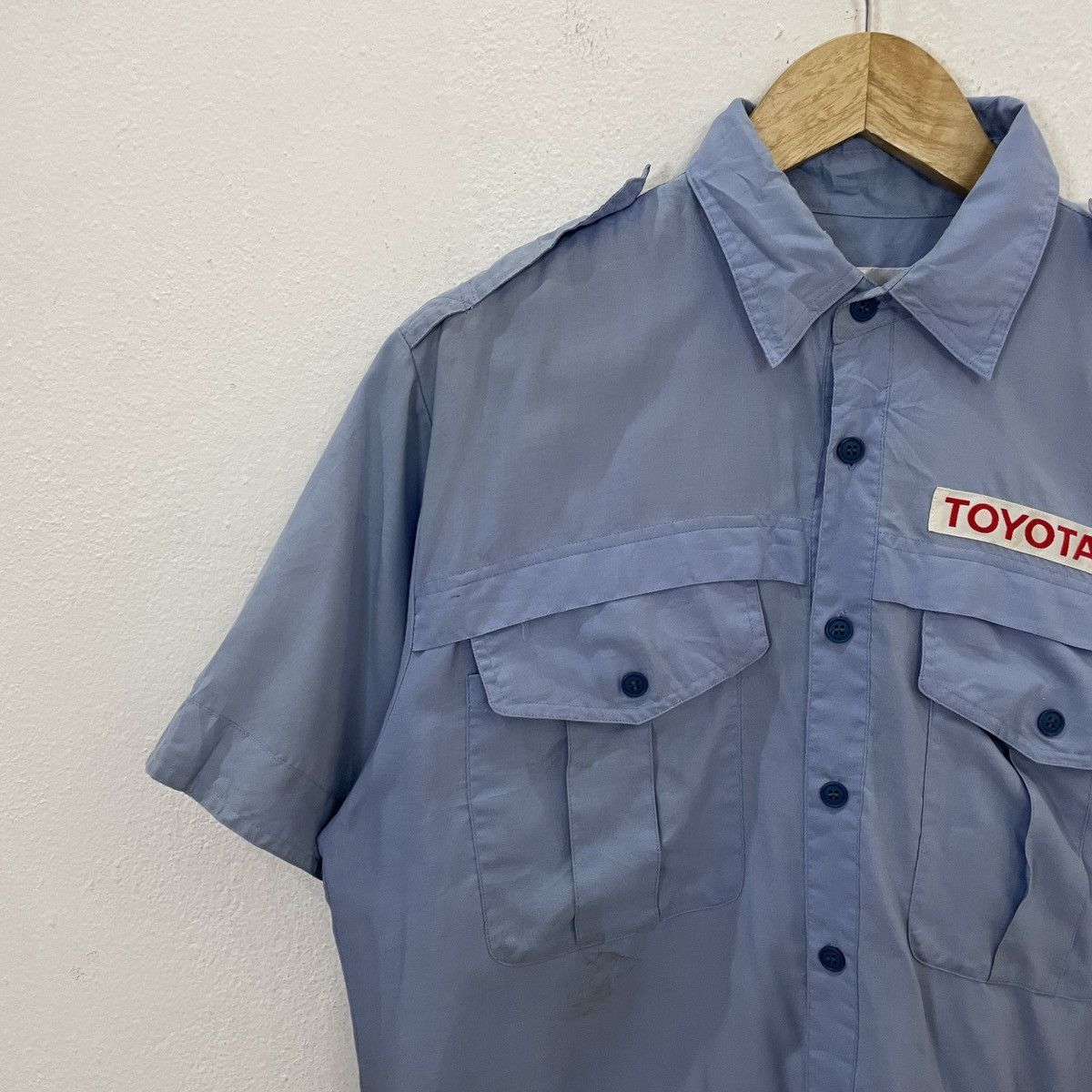 Japanese Brand Vintage Toyota Button Ups Tee Size US M / EU 48-50 / 2 - 3 Thumbnail