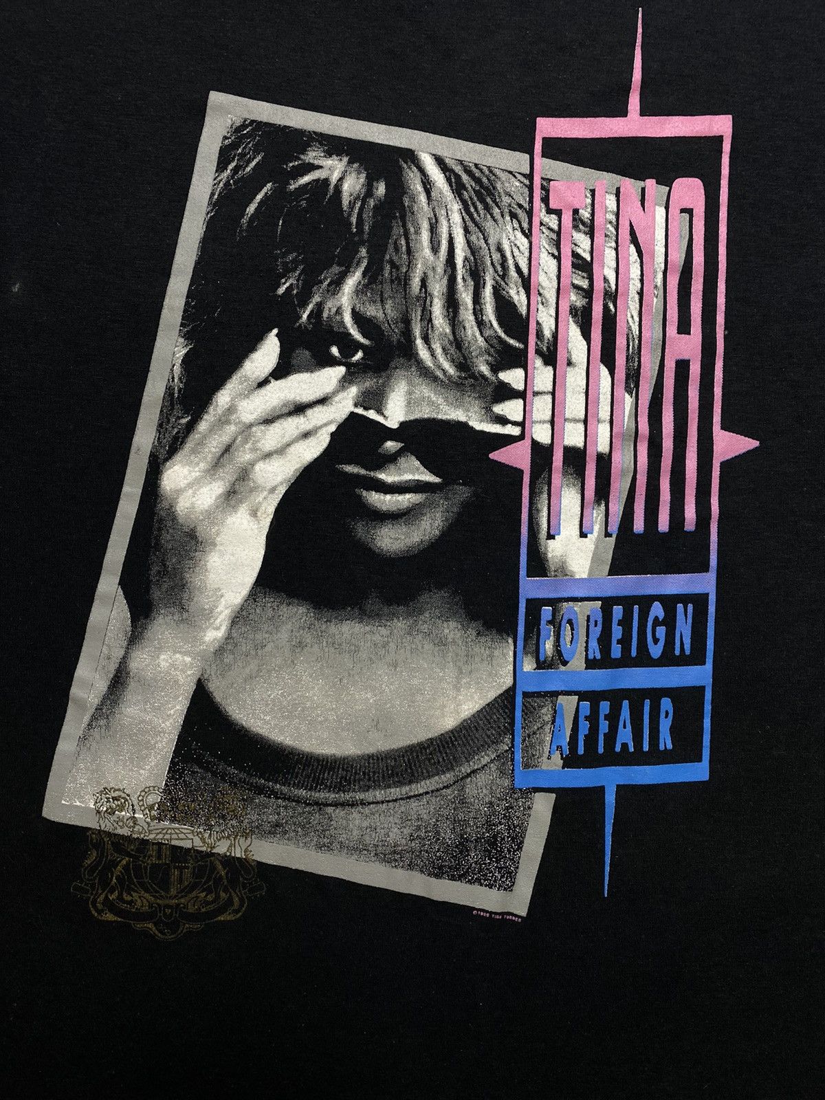 Band Tees Vintage Tina Turner "Foreign Affairs" 1989 licensed tee 80s Size US L / EU 52-54 / 3 - 3 Thumbnail