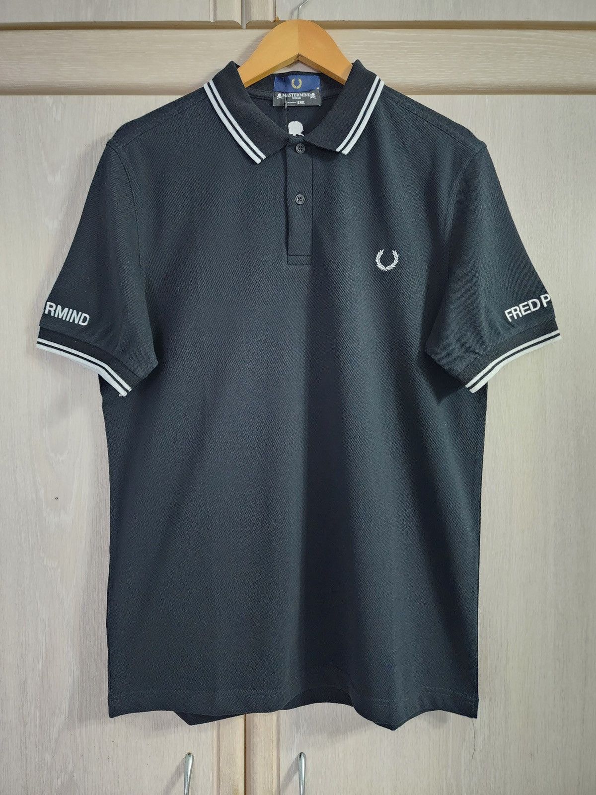 Fred Perry END. x Mastermind World x Fred Perry Polo T-shirt | Grailed