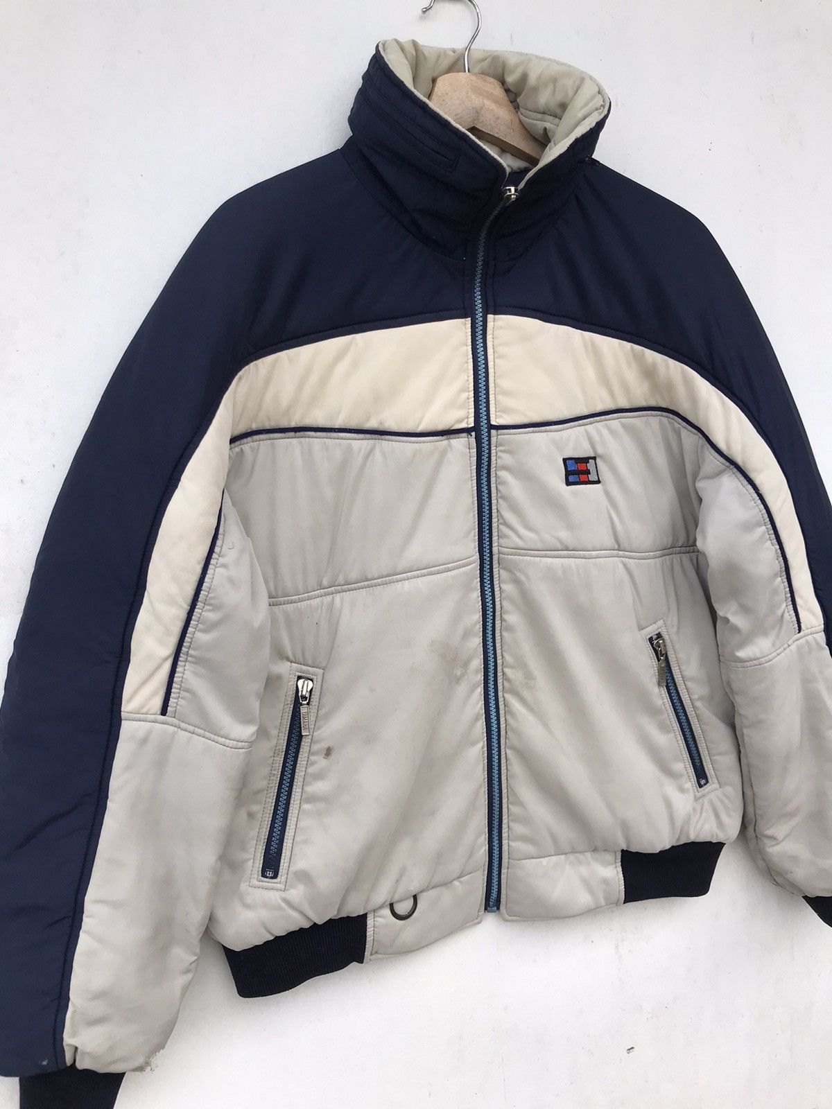 Vintage × Yamaha Vintage 90s Yamaha Puffer Zipper Jacket Size US M / EU 48-50 / 2 - 4 Thumbnail