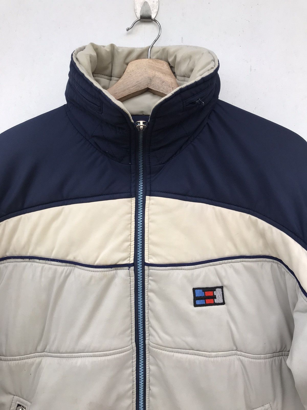Vintage × Yamaha Vintage 90s Yamaha Puffer Zipper Jacket Size US M / EU 48-50 / 2 - 7 Thumbnail