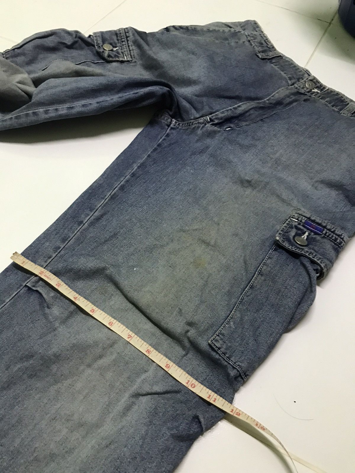 Edwin 32x32 vintage Edwin sport cargo denim pants Size US 30 / EU 46 - 13 Thumbnail