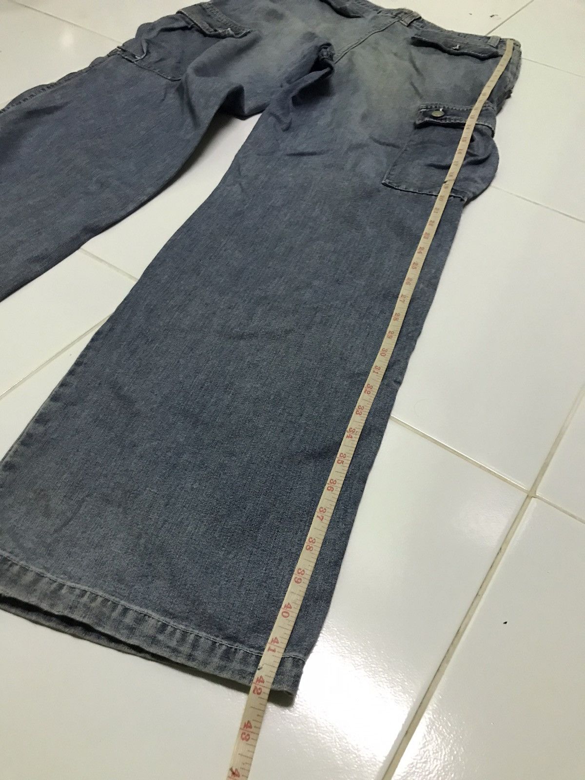Edwin 32x32 vintage Edwin sport cargo denim pants Size US 30 / EU 46 - 9 Thumbnail