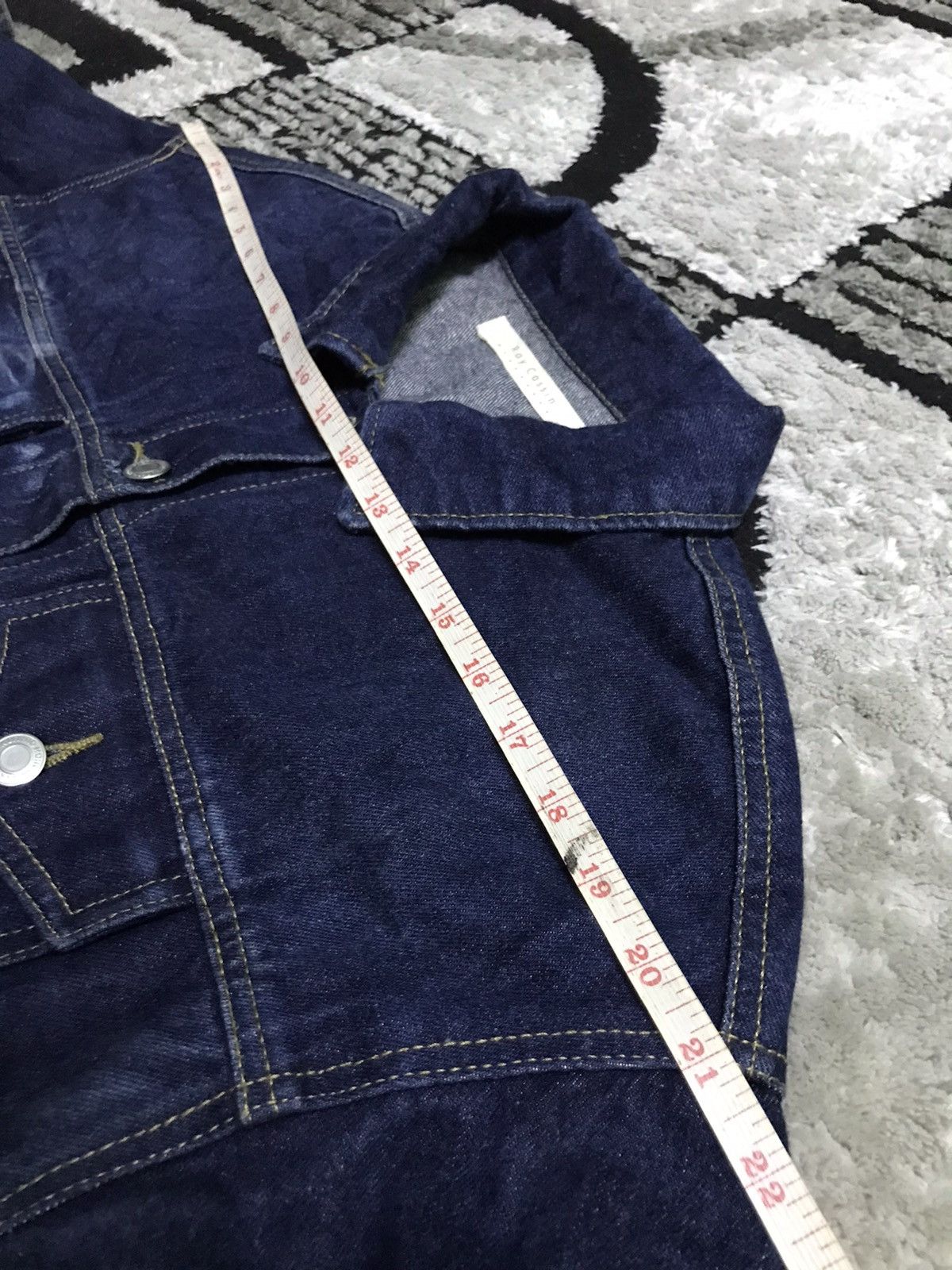 Japanese Brand Ray cassin denim trucker jacket Size US M / EU 48-50 / 2 - 8 Thumbnail
