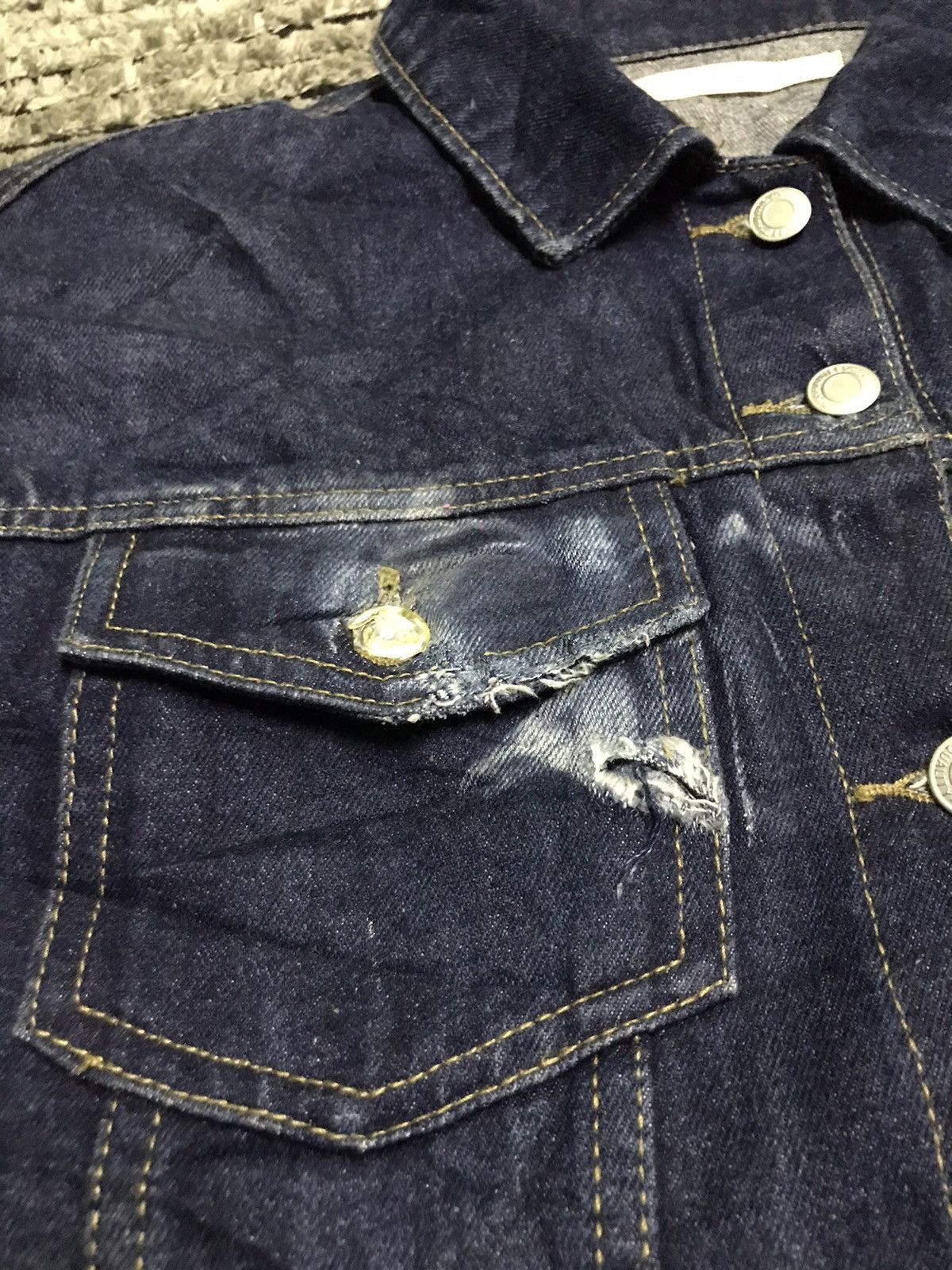 Japanese Brand Ray cassin denim trucker jacket Size US M / EU 48-50 / 2 - 4 Thumbnail