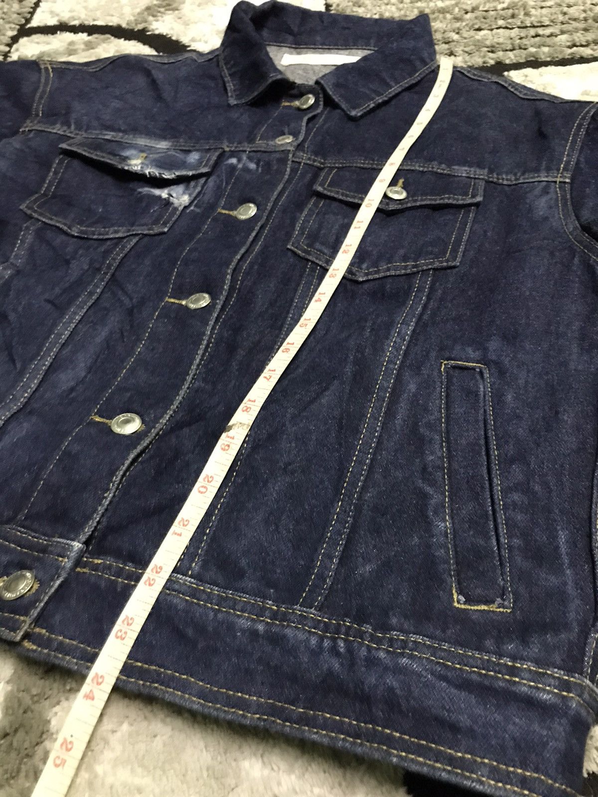 Japanese Brand Ray cassin denim trucker jacket Size US M / EU 48-50 / 2 - 7 Thumbnail