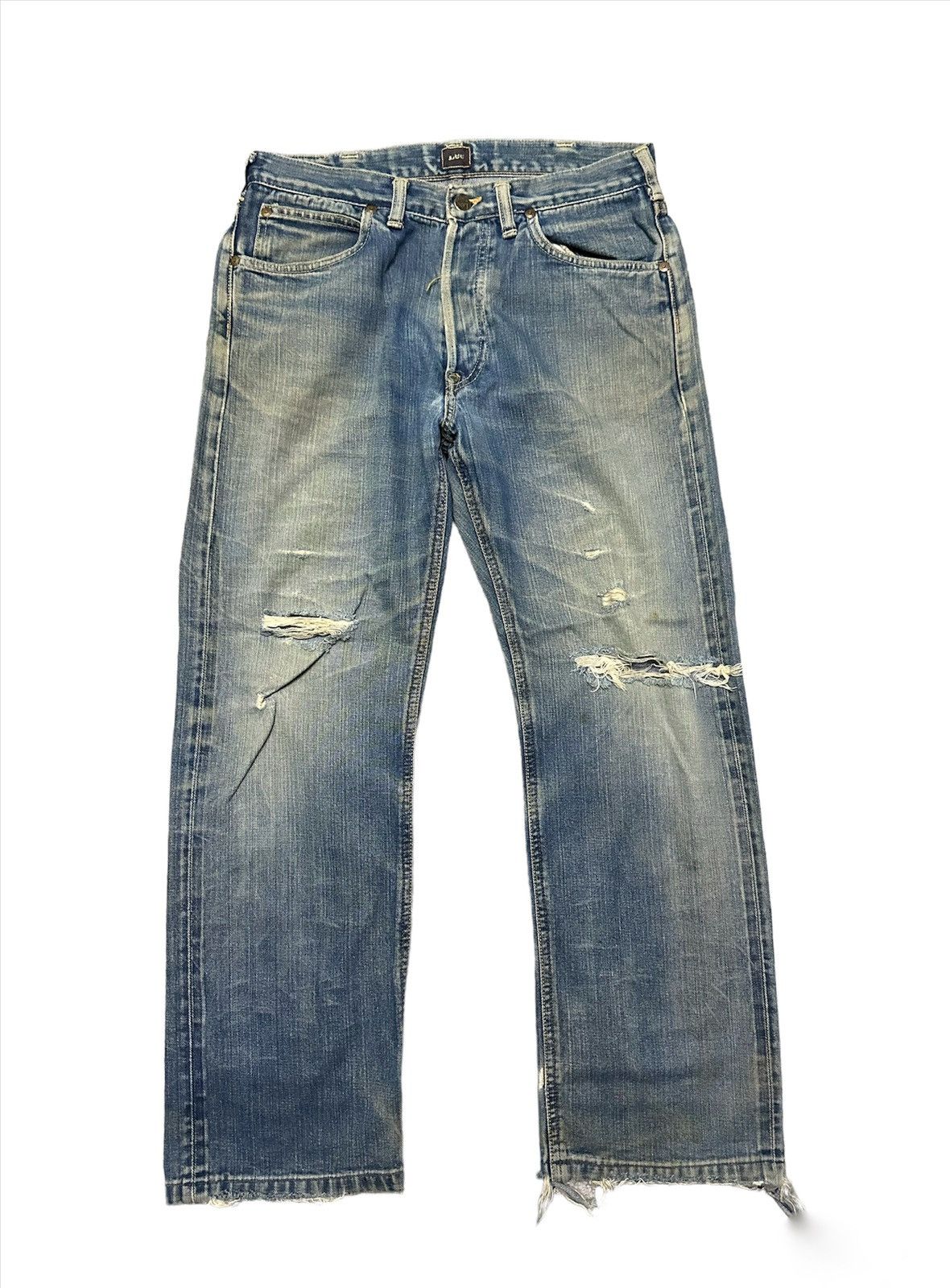 Lee 30x28 Vintage Lee riders selvedge jeans Size US 30 / EU 46 - 1 Thumbnail