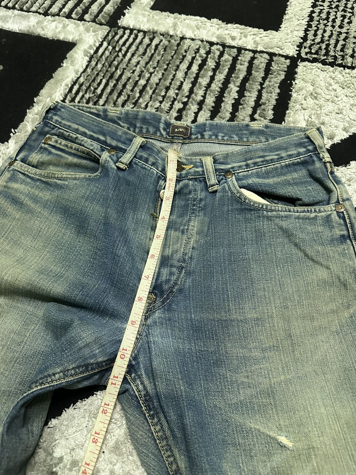 Lee 30x28 Vintage Lee riders selvedge jeans Size US 30 / EU 46 - 14 Thumbnail