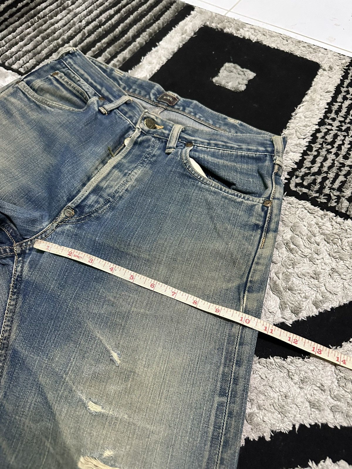 Lee 30x28 Vintage Lee riders selvedge jeans Size US 30 / EU 46 - 13 Thumbnail