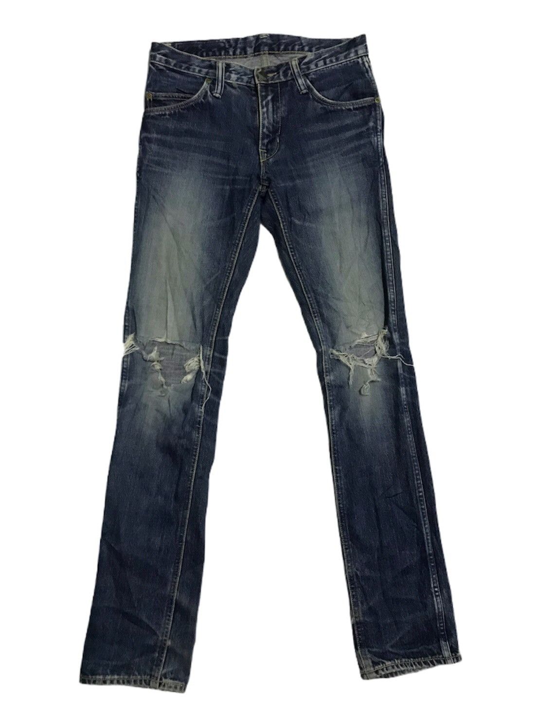 Blue Blue Japan 29x31 Blue blue indigo denim jeans Size US 28 / EU 44 - 1 Thumbnail