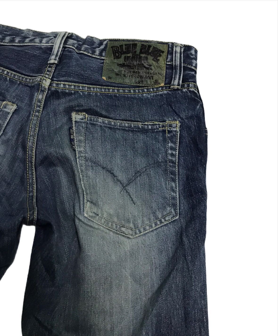 Blue Blue Japan 29x31 Blue blue indigo denim jeans Size US 28 / EU 44 - 5 Thumbnail