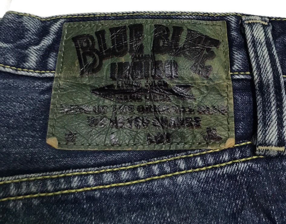 Blue Blue Japan 29x31 Blue blue indigo denim jeans Size US 28 / EU 44 - 6 Thumbnail